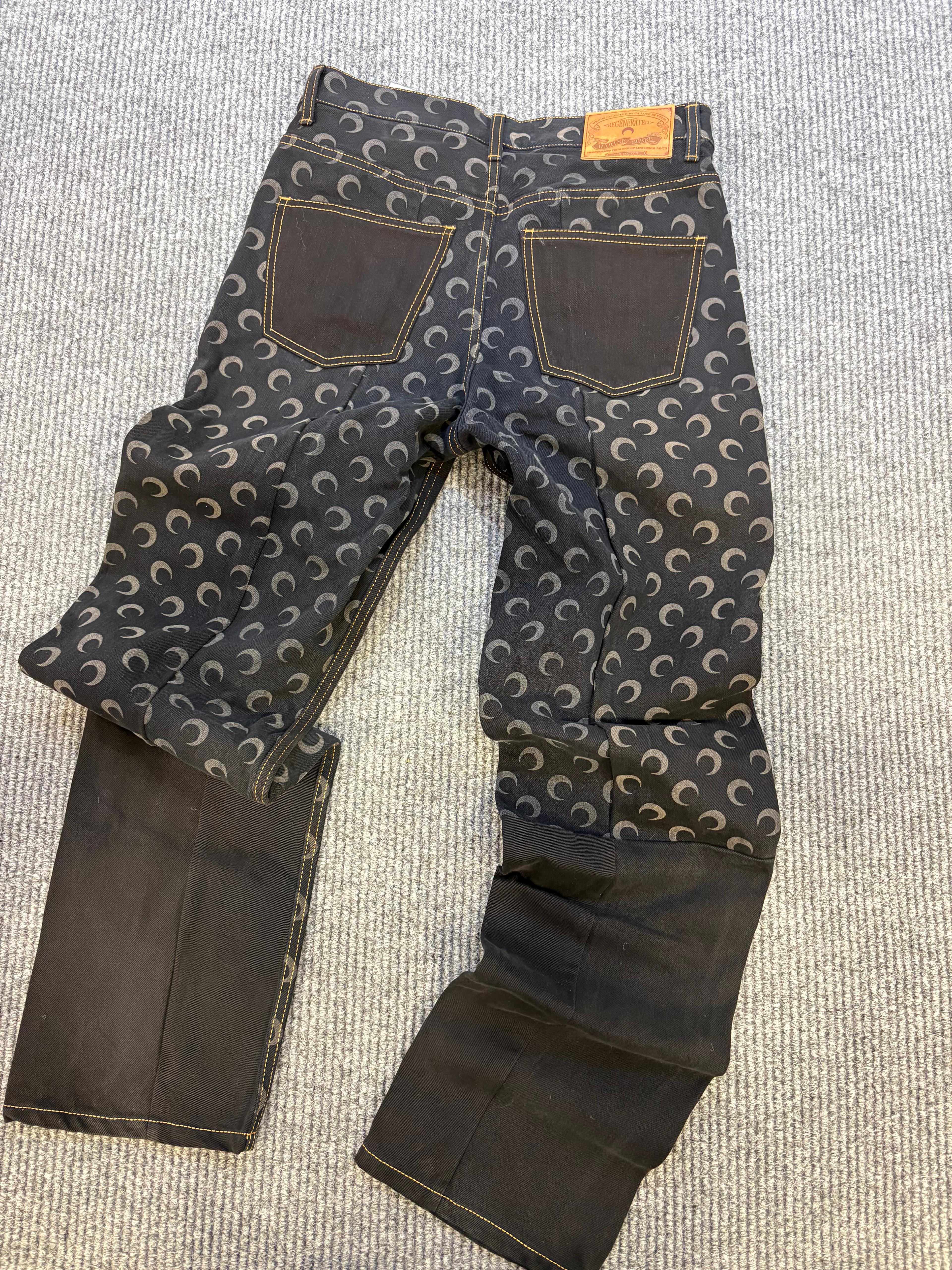 Marine Serre Denim Pants S