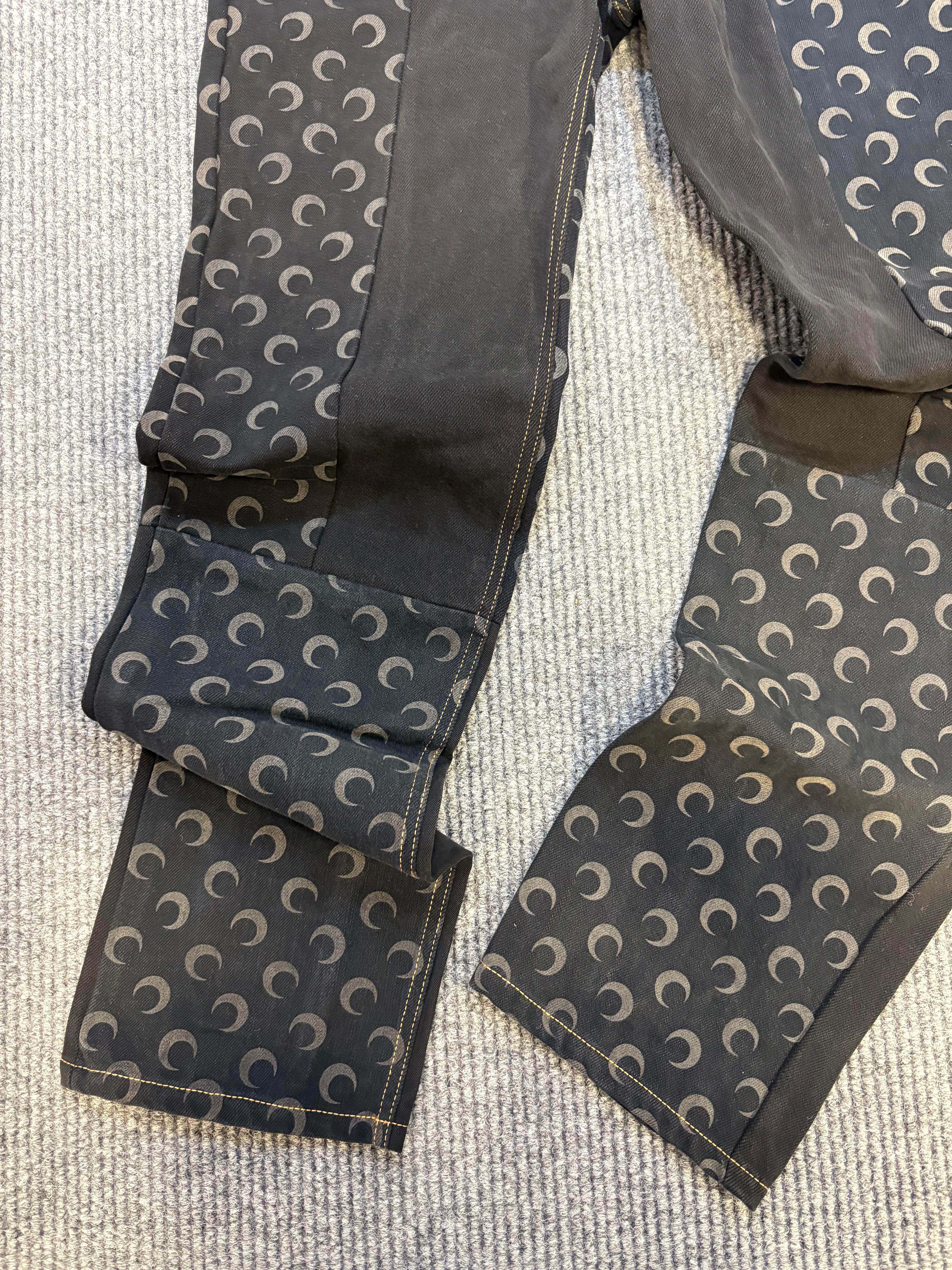 Marine Serre Denim Pants S