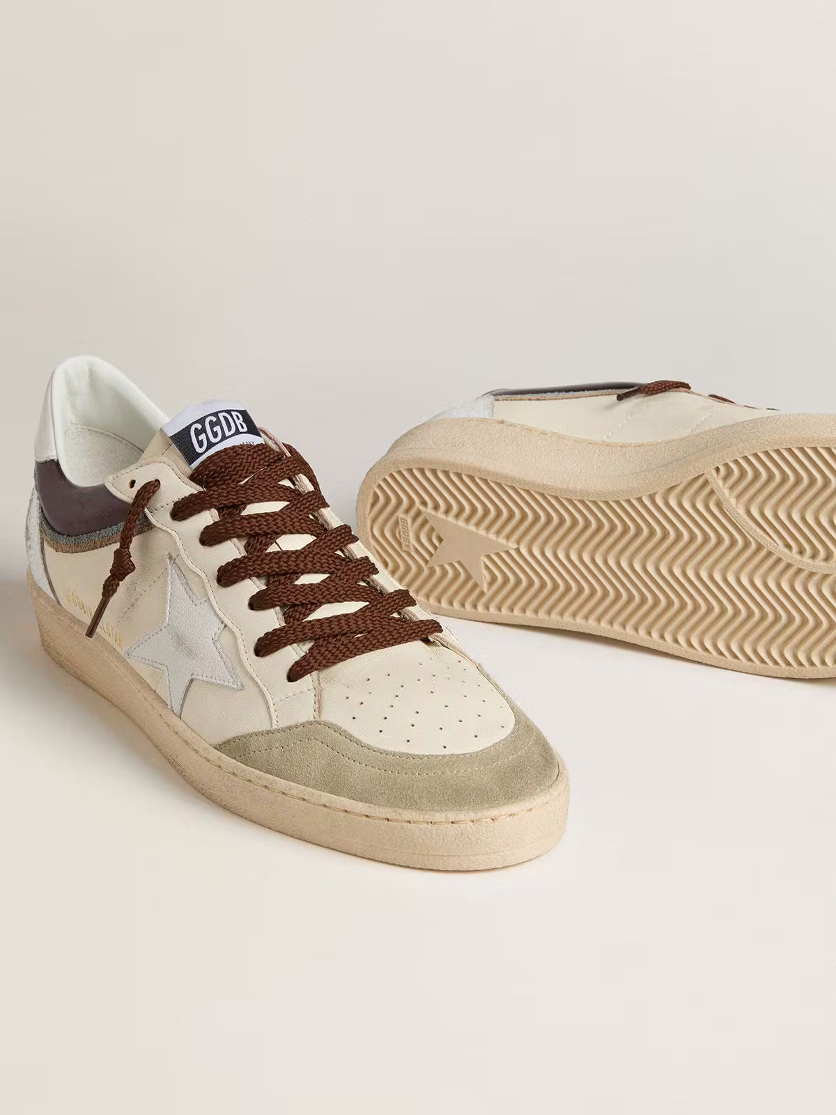 Ball Star Uomo LTD in nappa con stella in nappa e talloncino in pelle