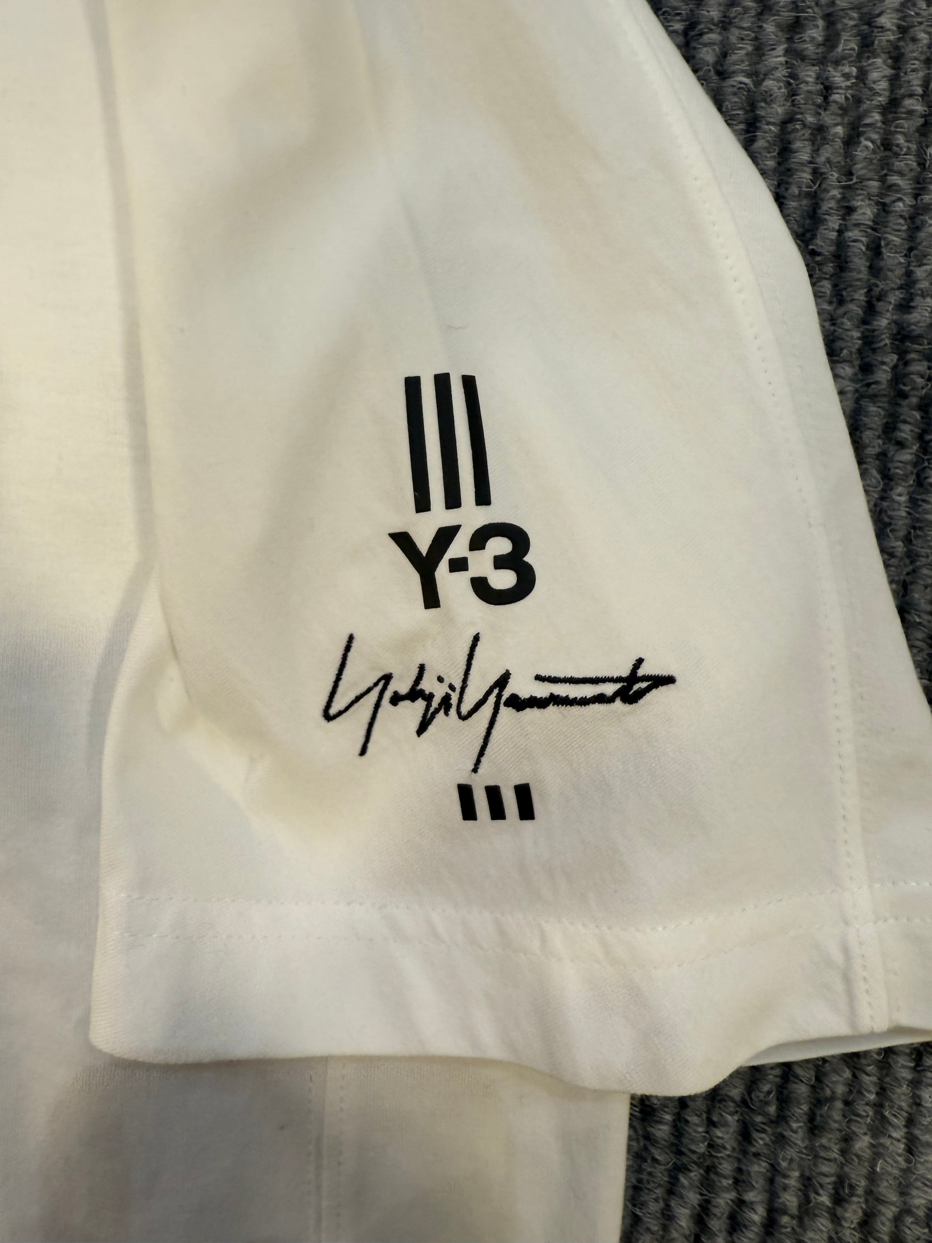 Y-3 Tee White L