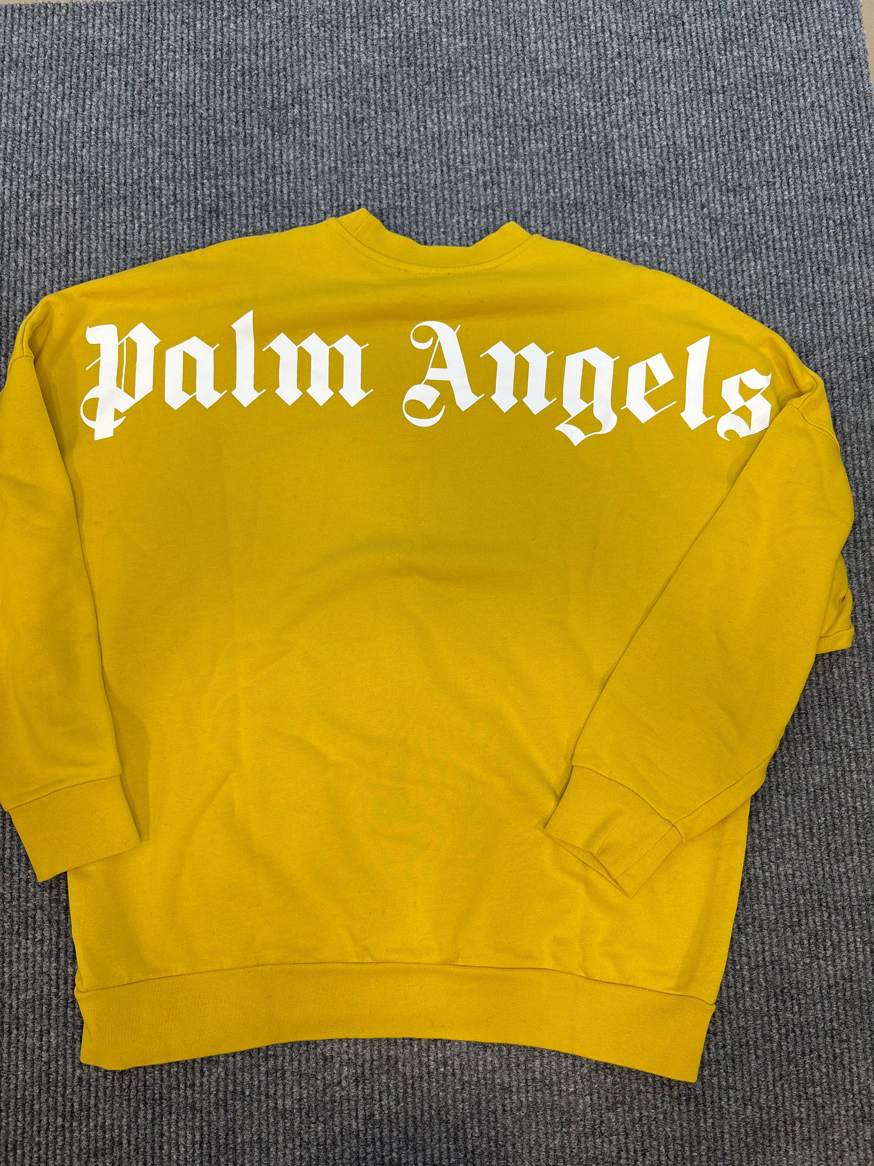 Palm Angels Crewneck Yellow L