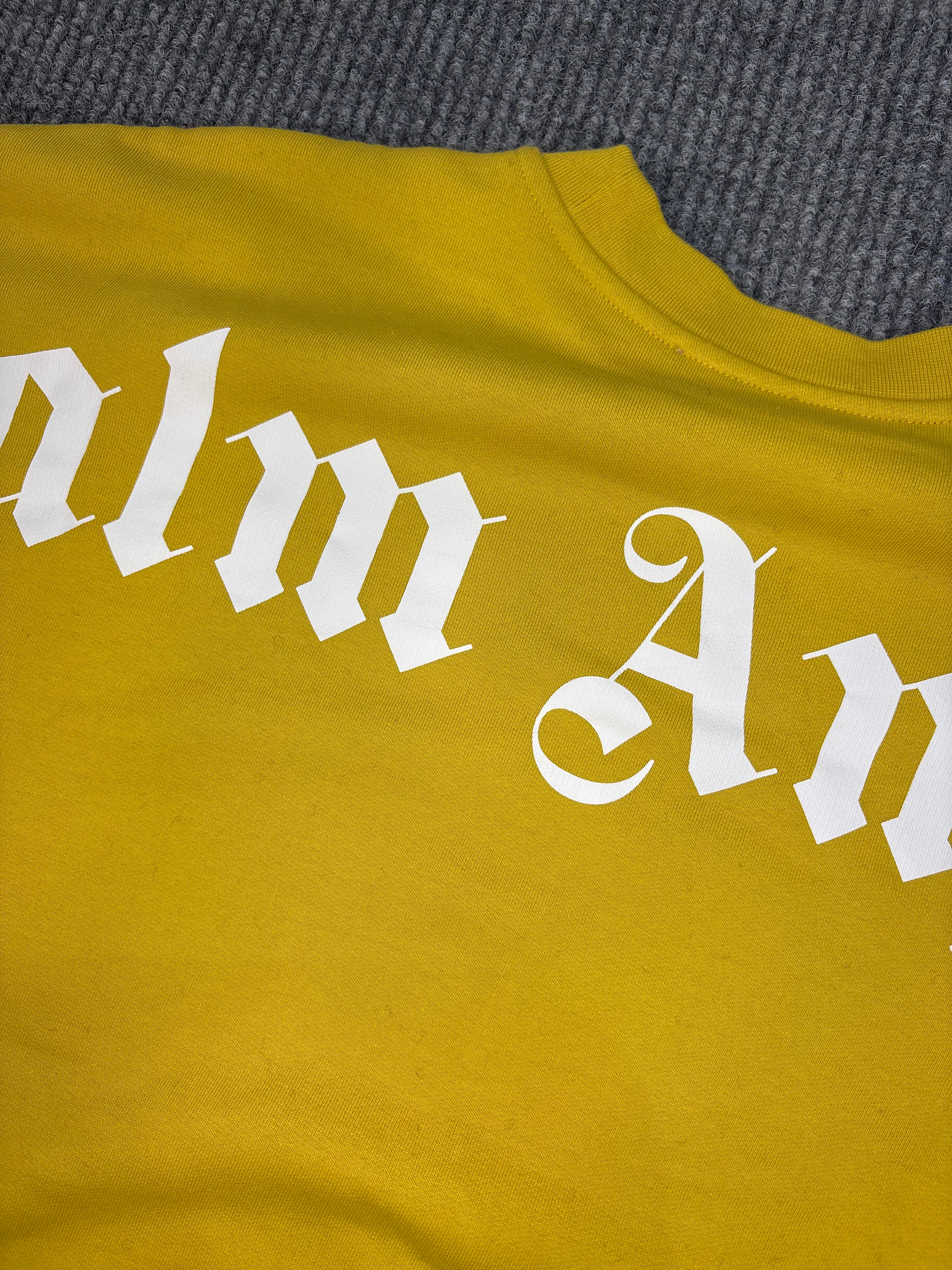 Palm Angels Crewneck Yellow L