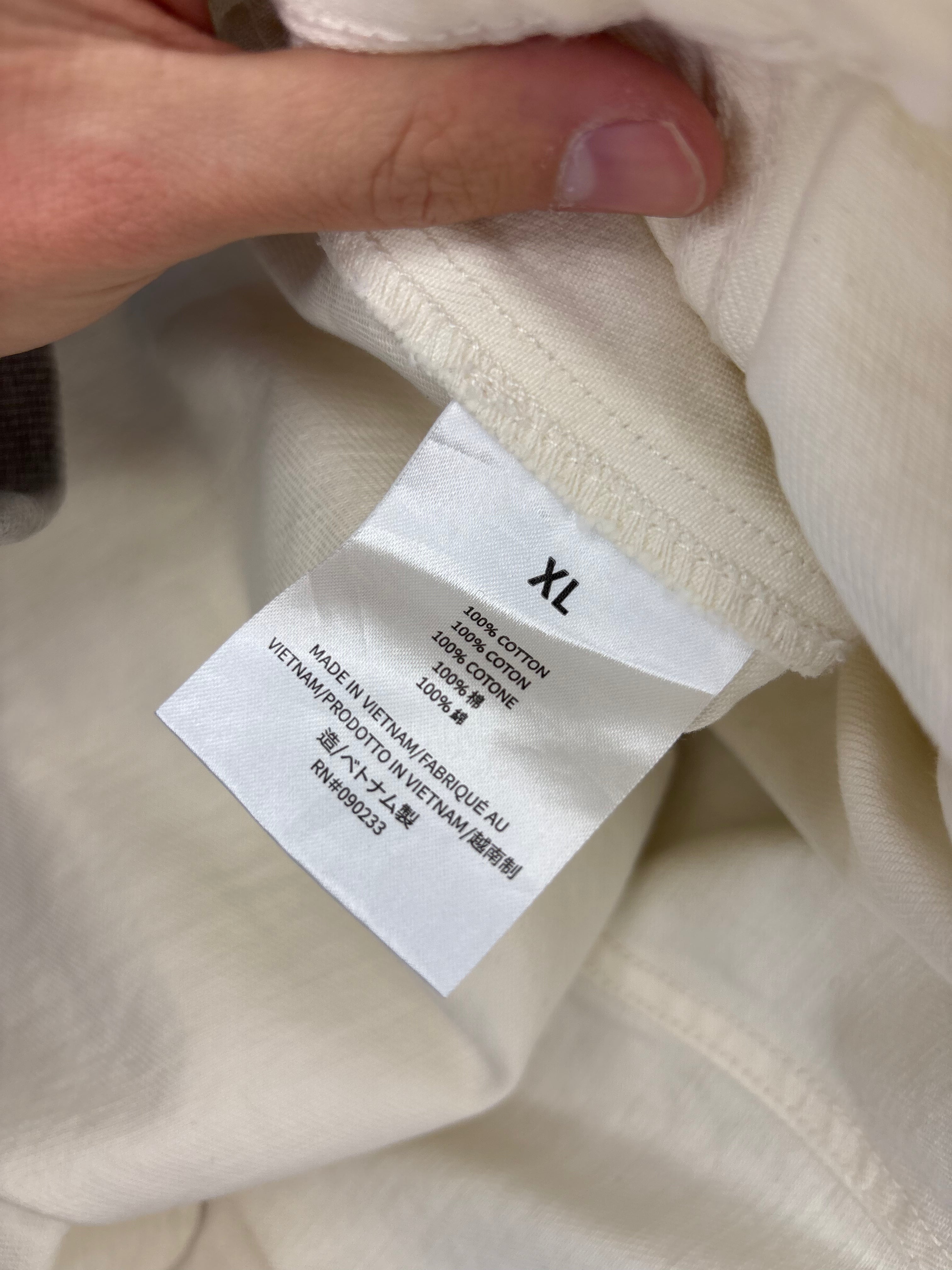 Essentials Fear Of God Denim Jacket White XL