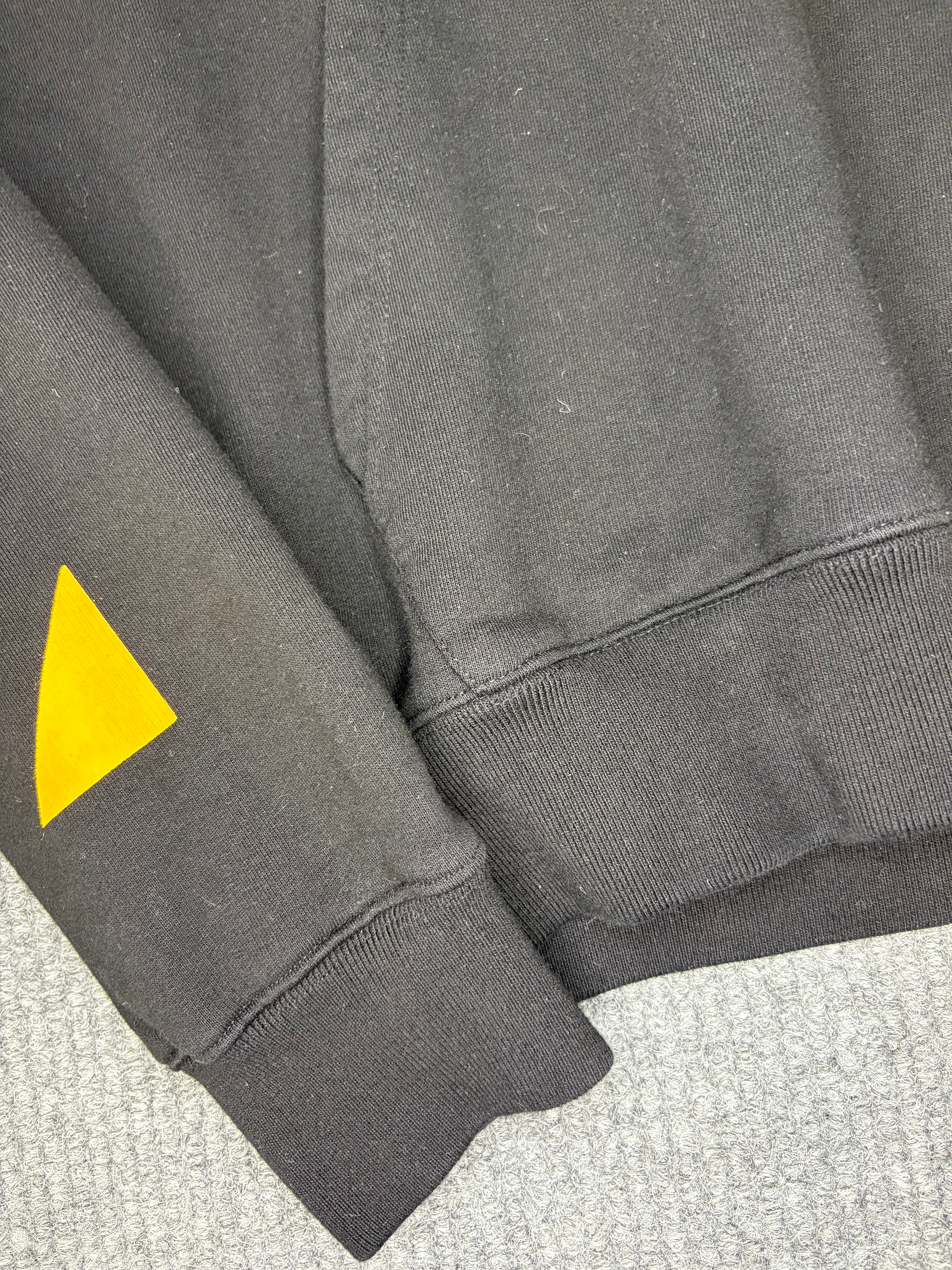 Off-White Hoodie Caravaggio Black Yellow M