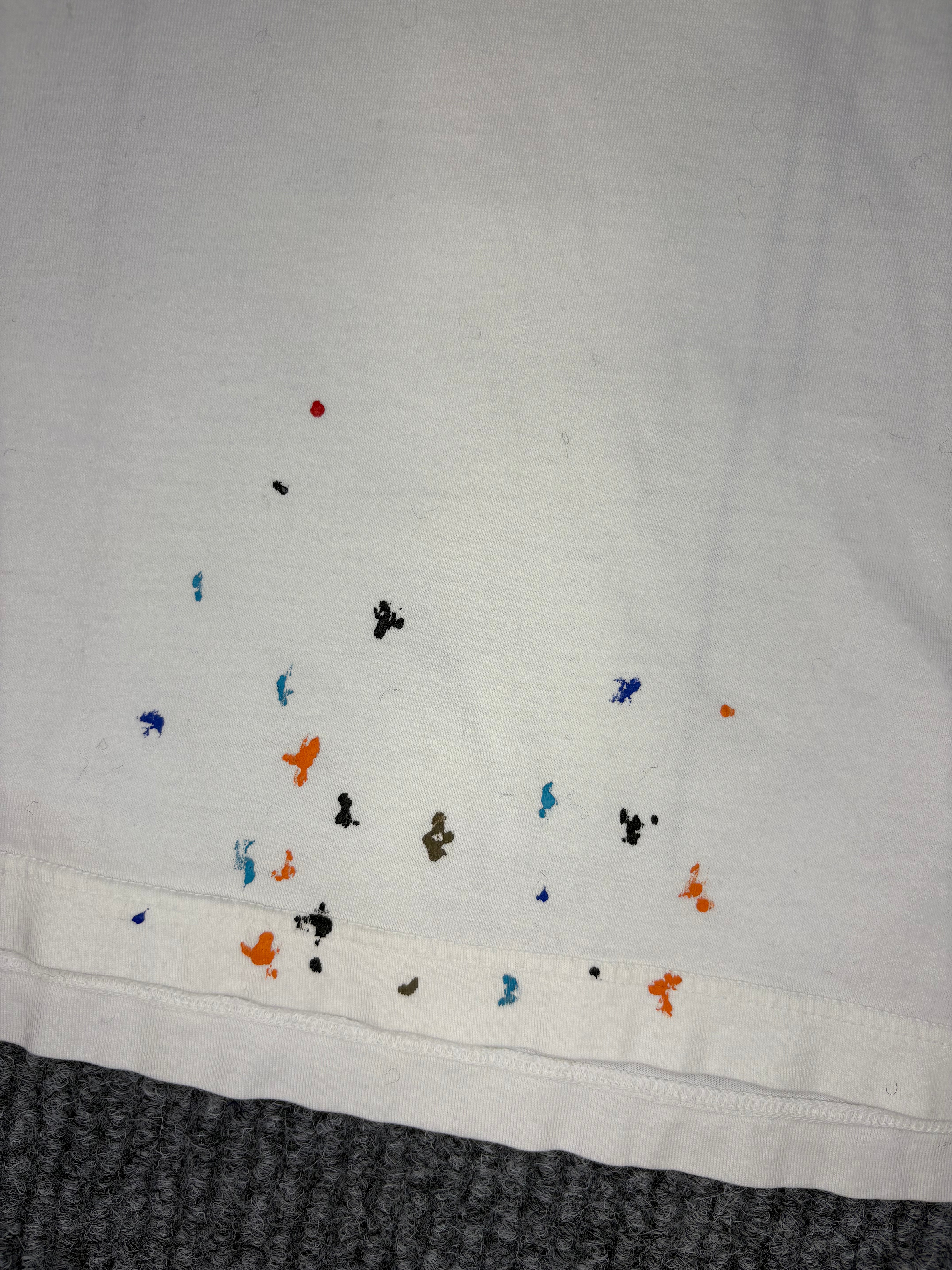 Amiri Paint Tee White S