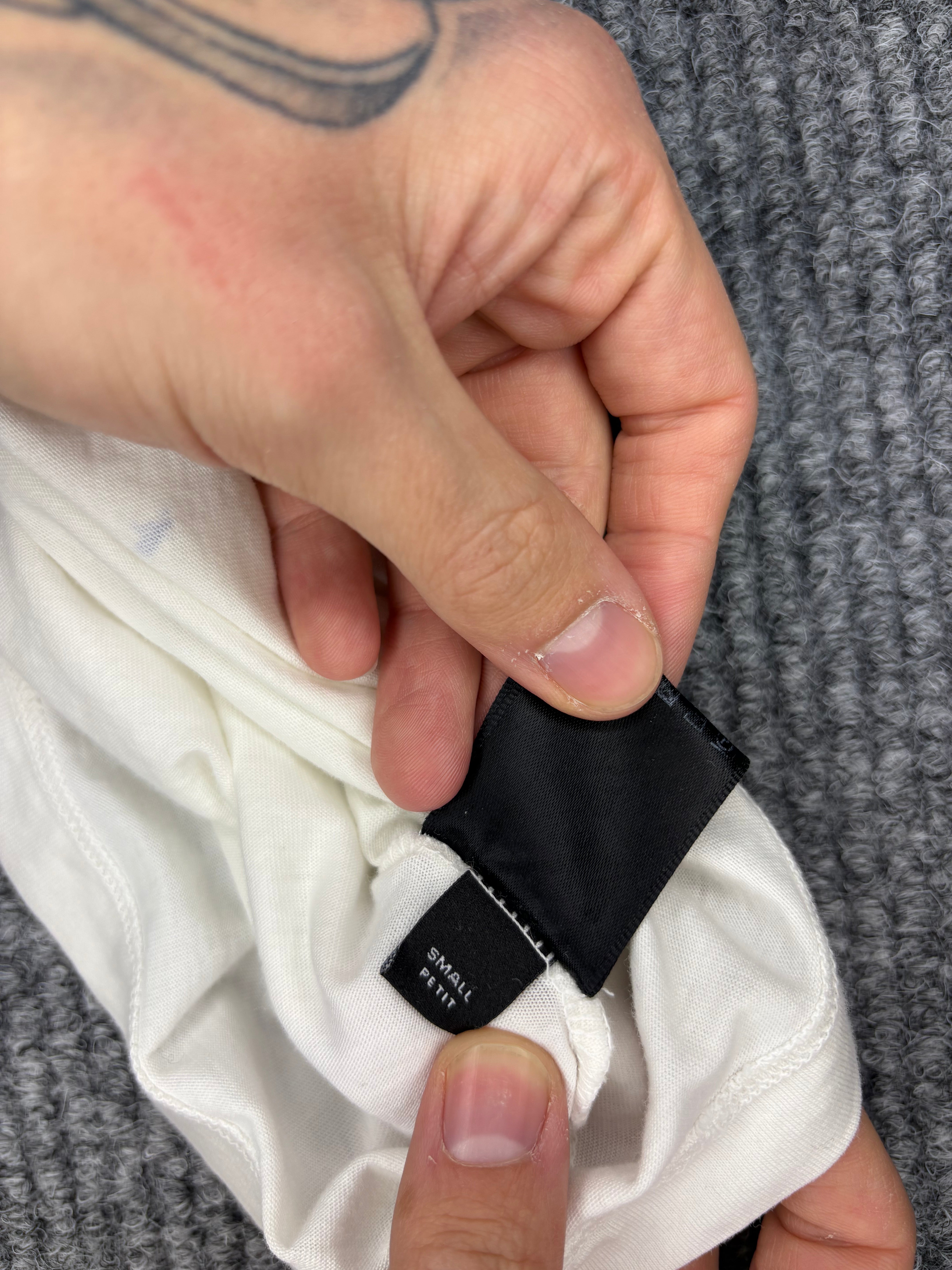 Amiri Paint Tee White S