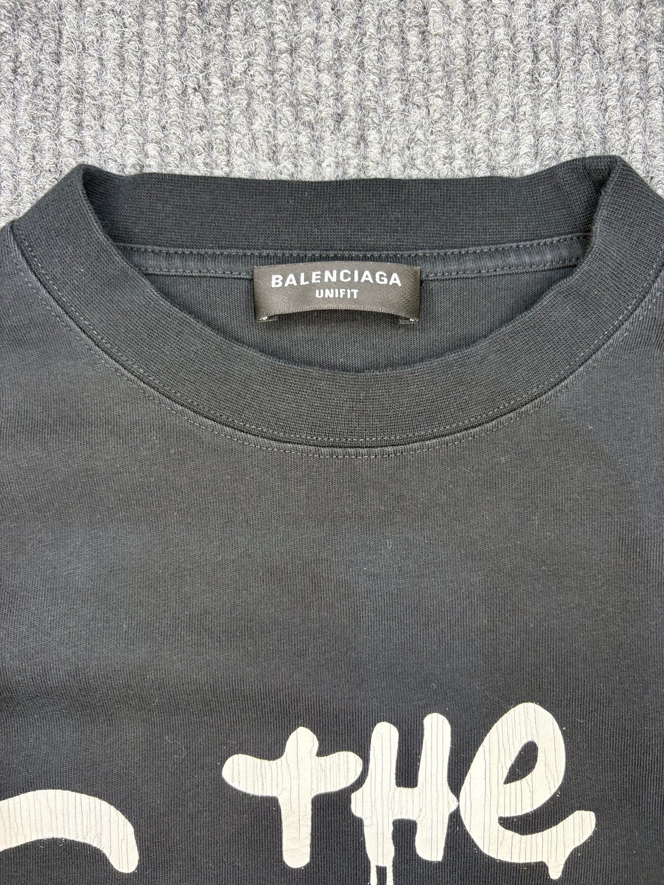 Balenciaga The Simpsons Tee Black L