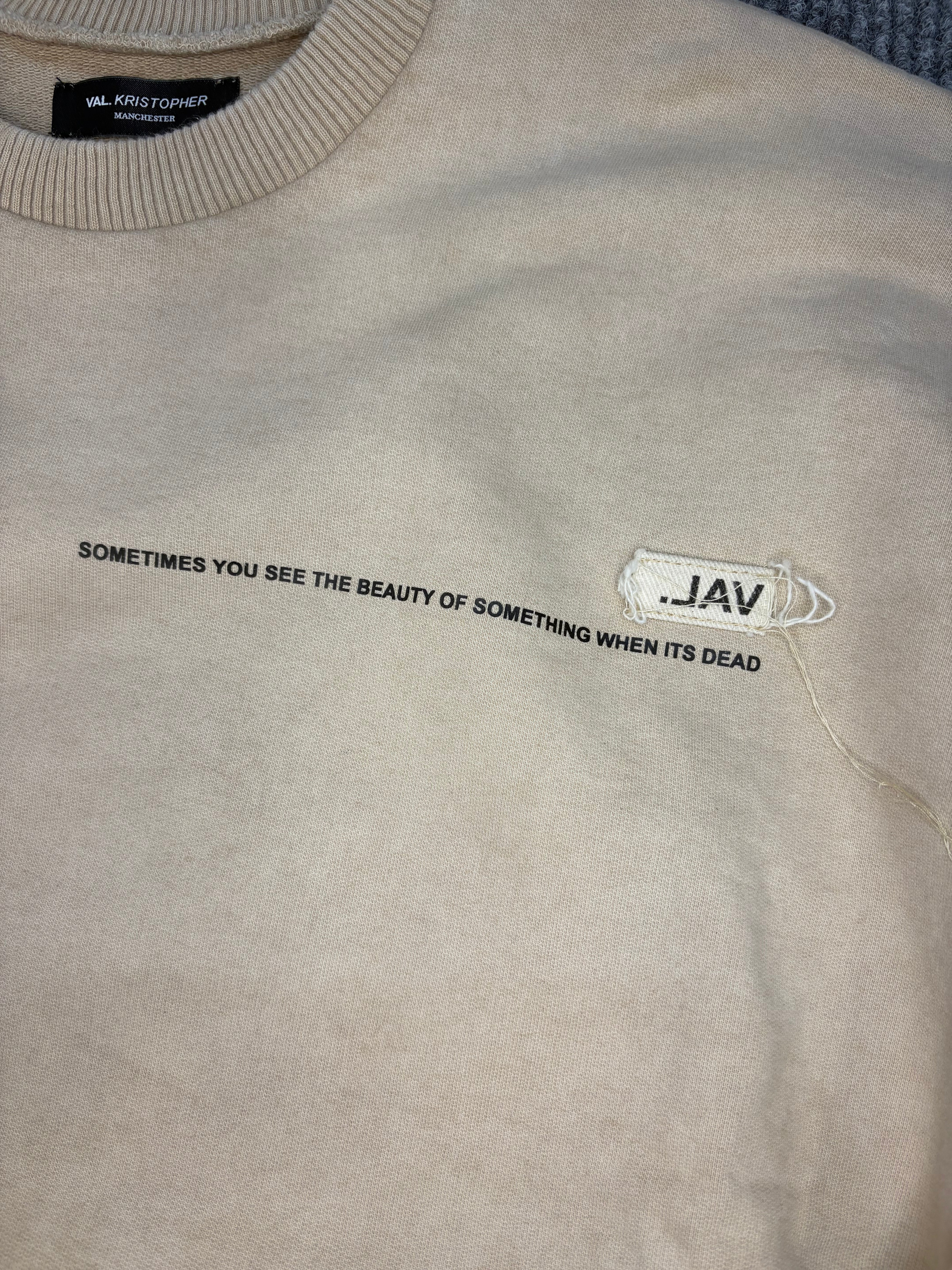 Val Kristopher Crewneck Beige XL