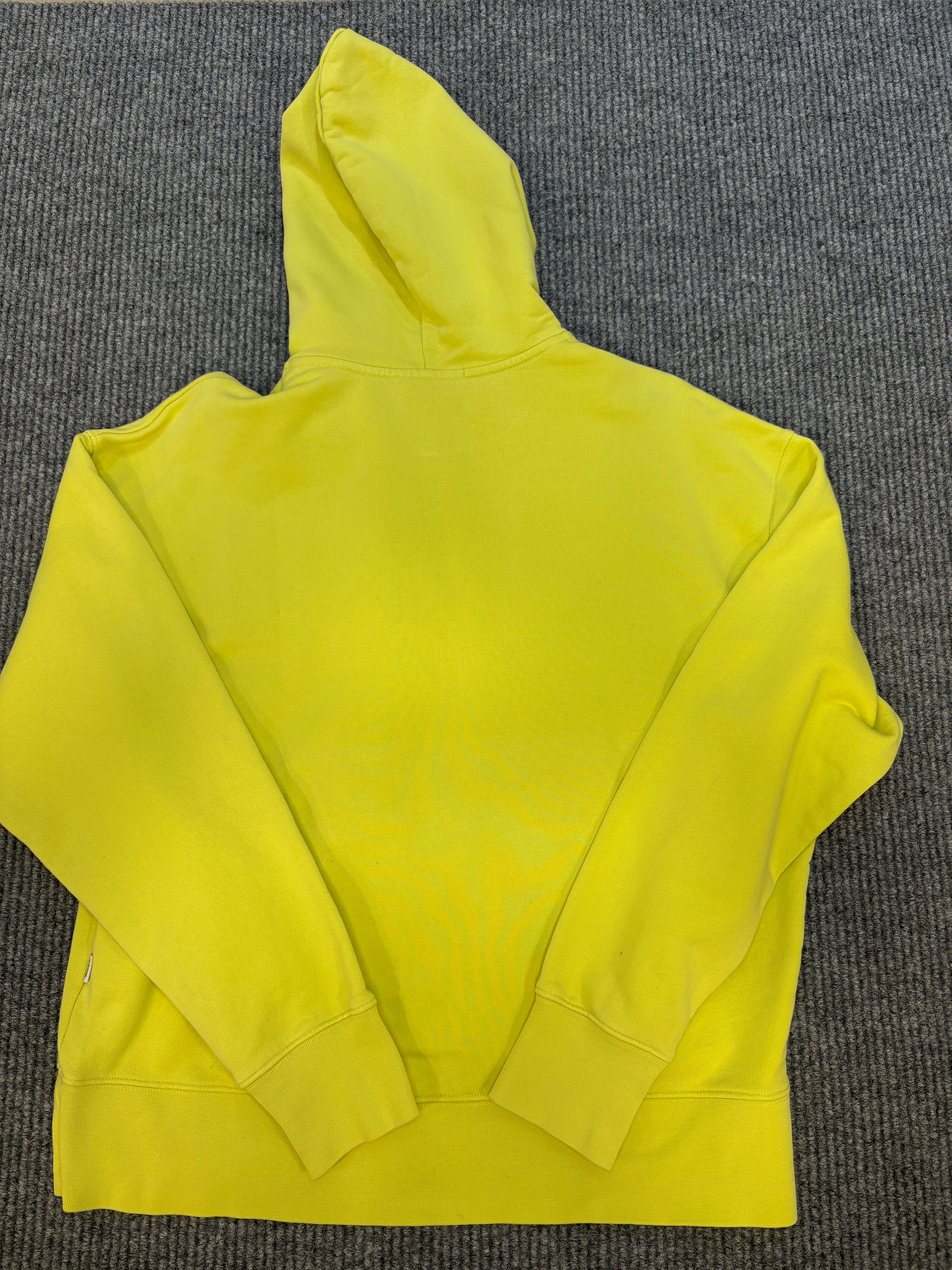 MSGM Hoodie Giallo Fluo XL