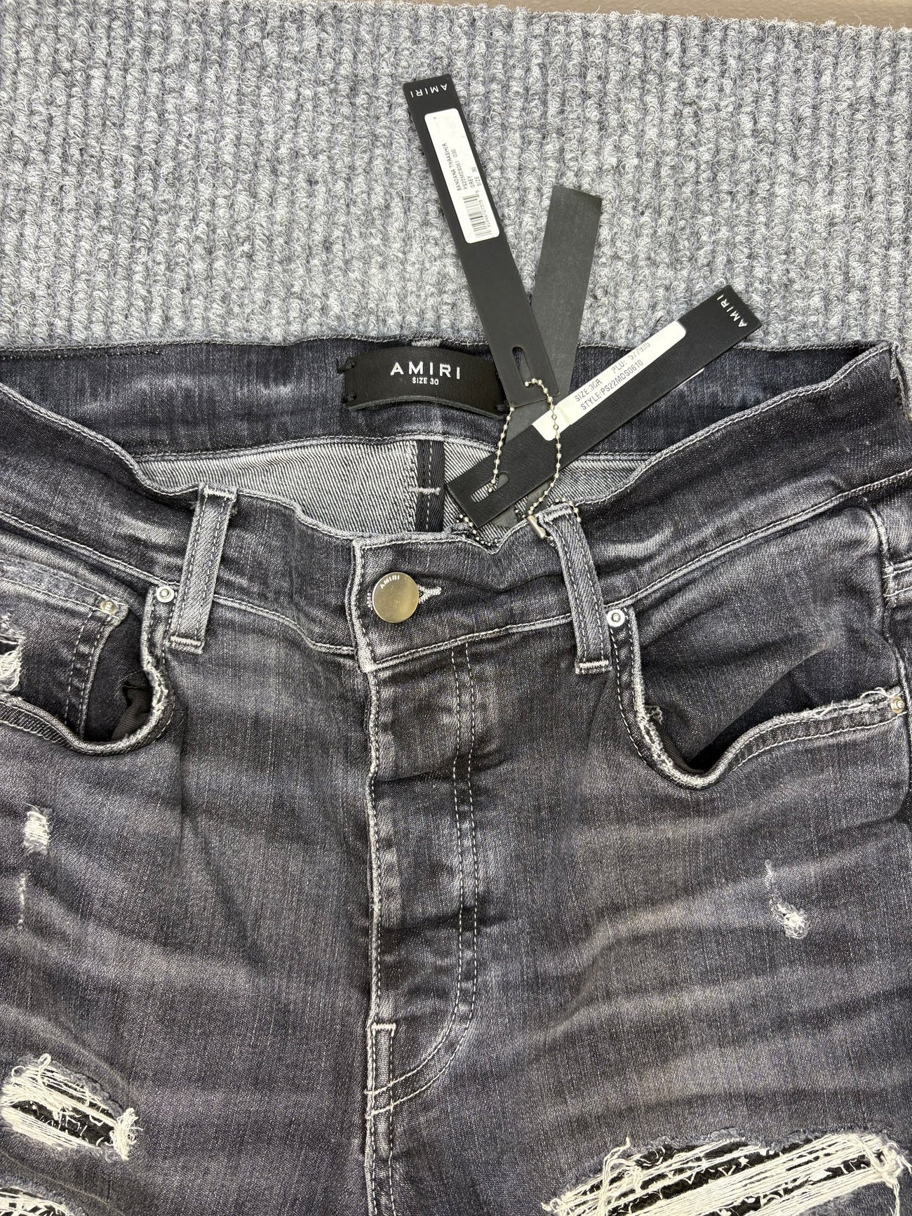 Amiri Thrasher Denim Pants 46