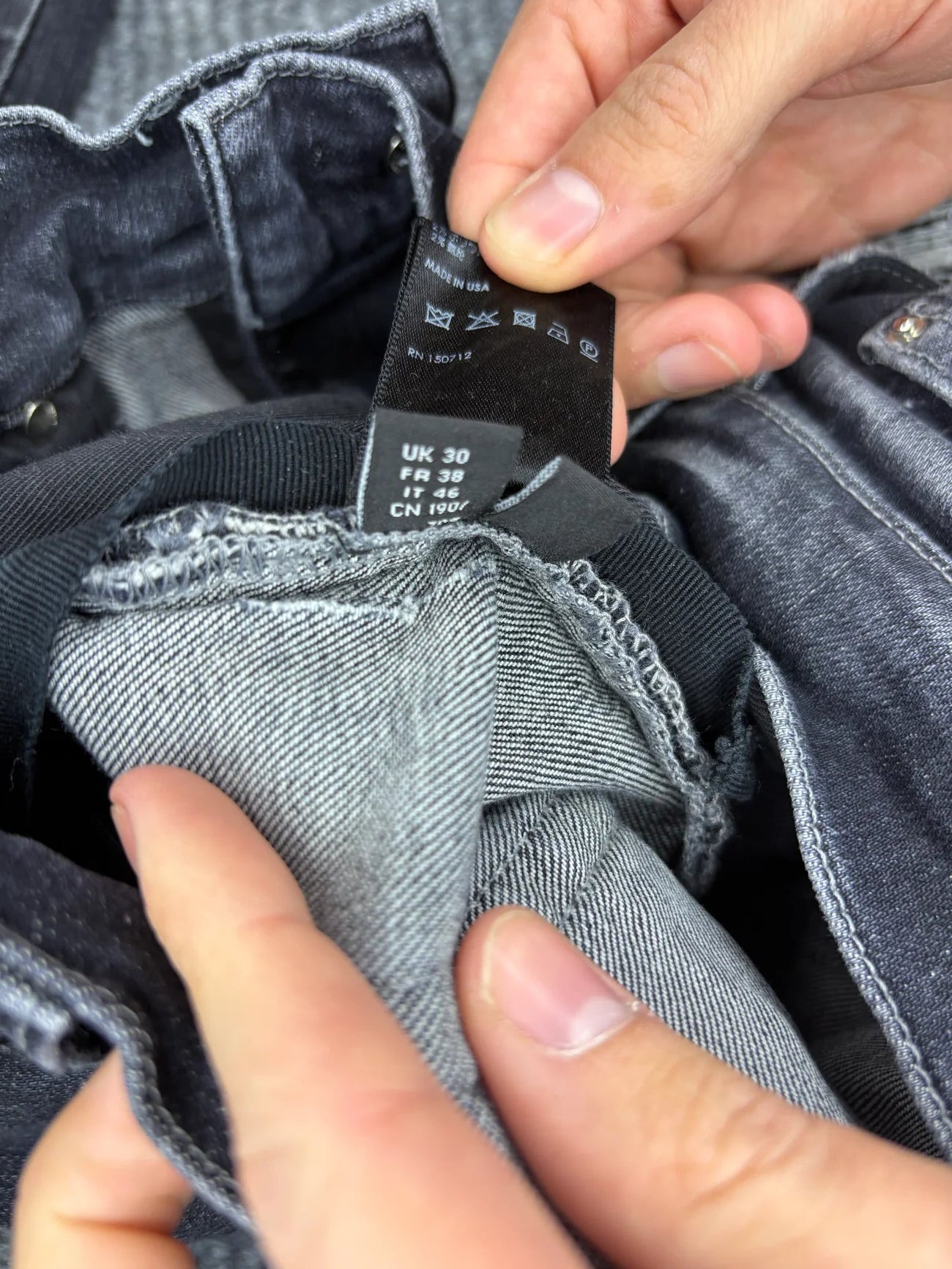 Amiri Thrasher Denim Pants 46