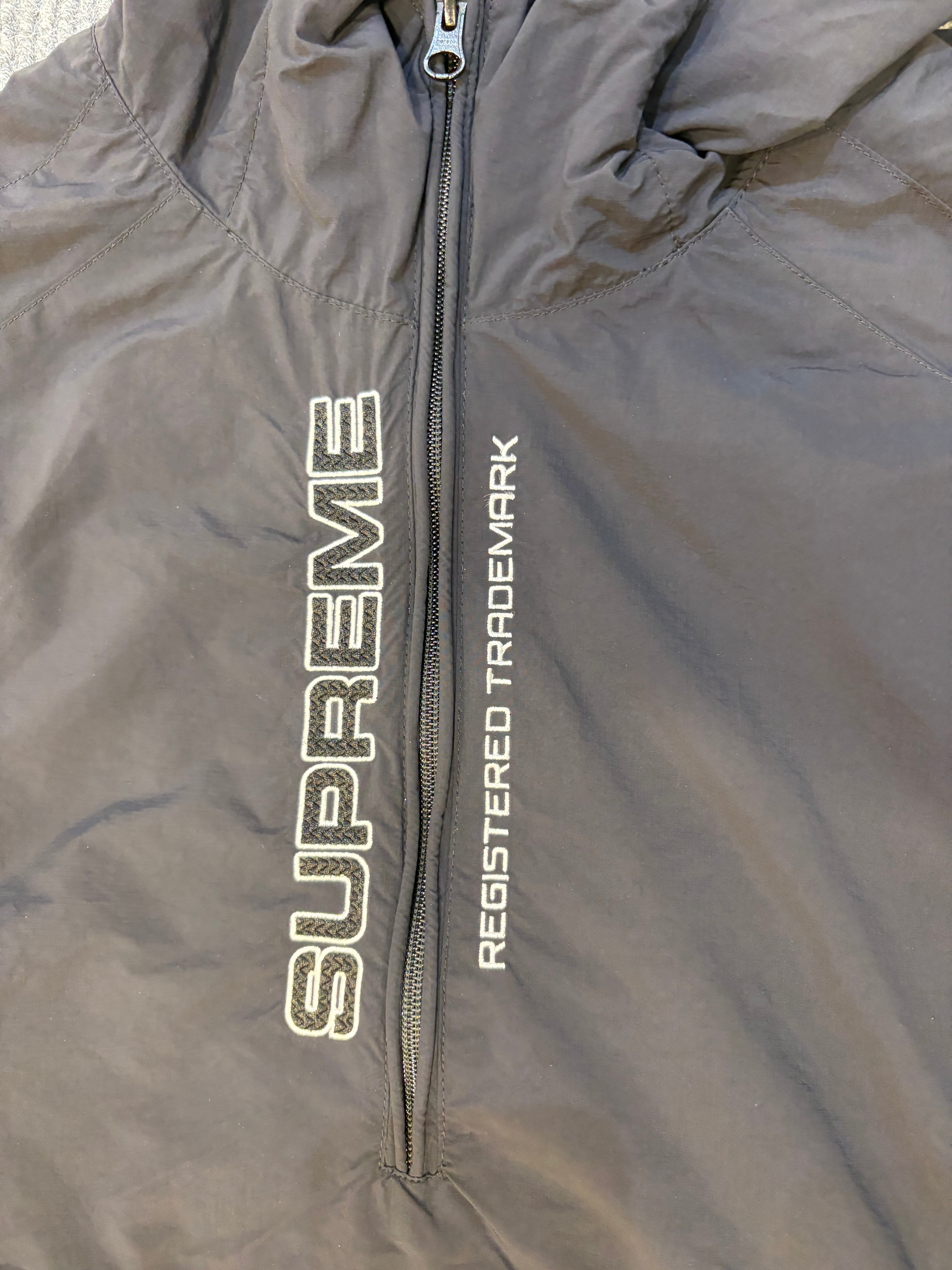 Supreme Pullover Half Zip Black XXL