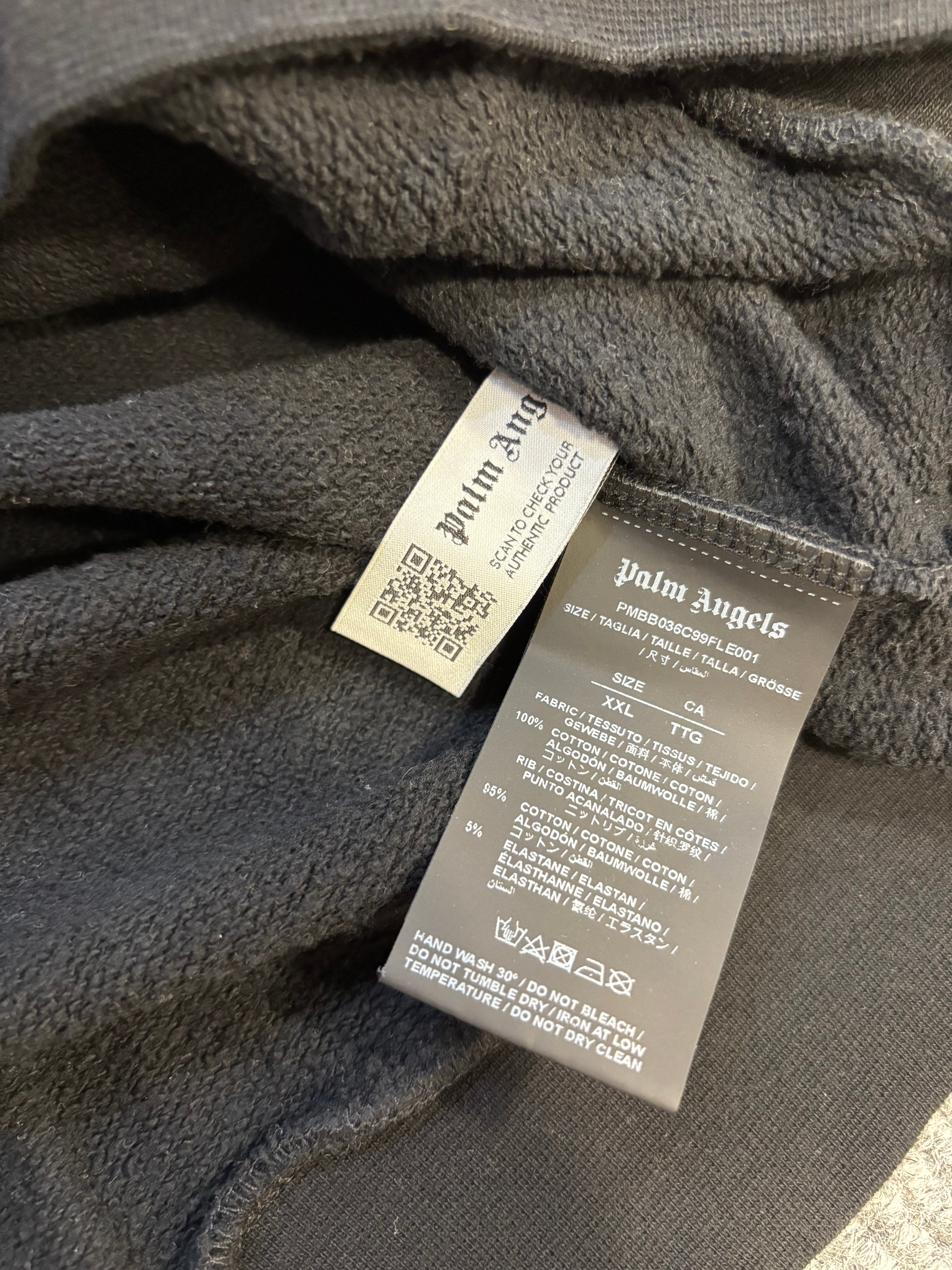 Palm Angels Hoodie Black XXL