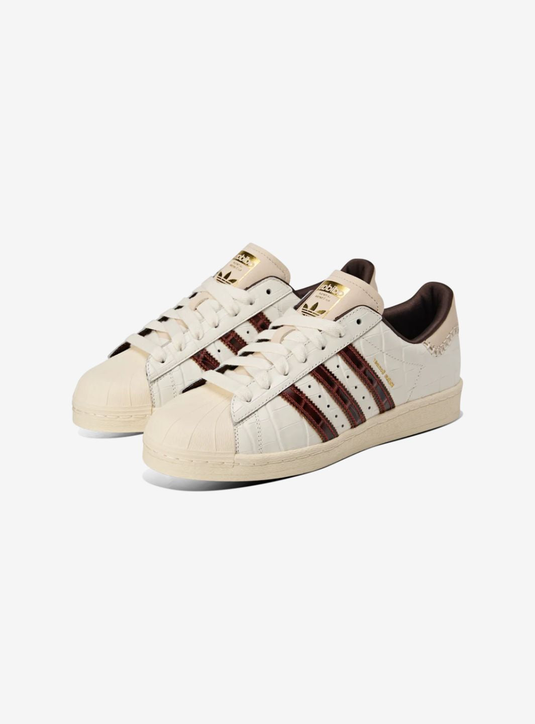 Adidas Superstar Wales Bonner White Brown Croc