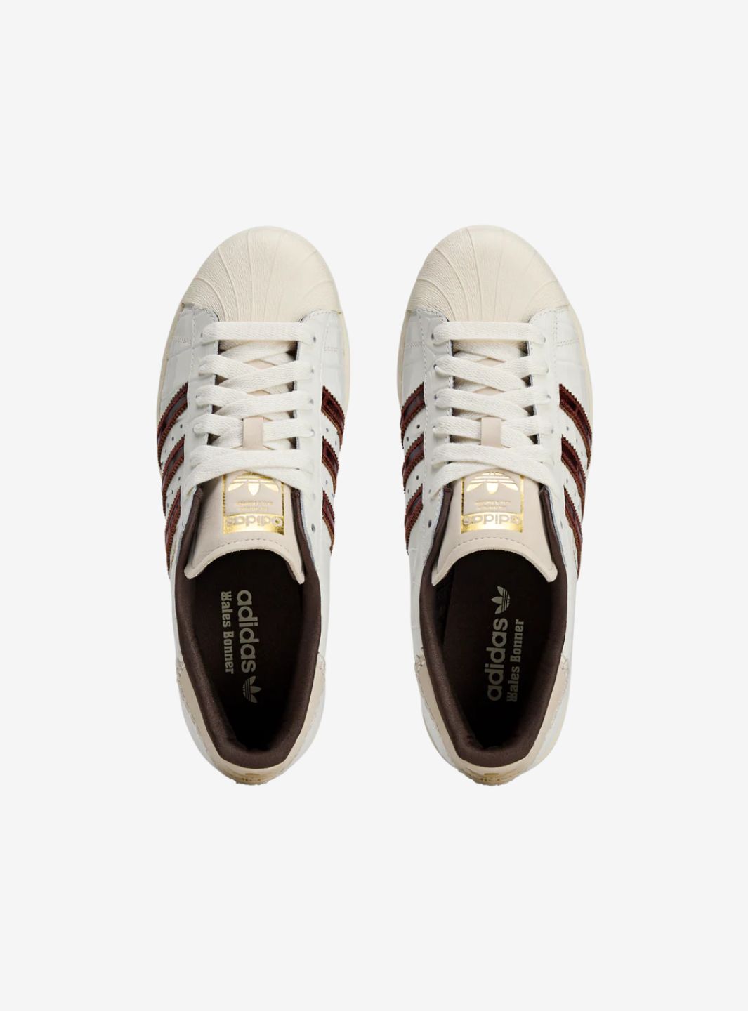 Adidas Superstar Wales Bonner White Brown Croc