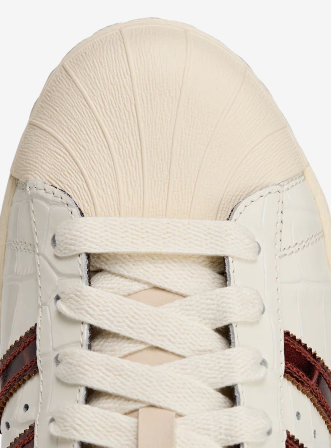 Adidas Superstar Wales Bonner White Brown Croc