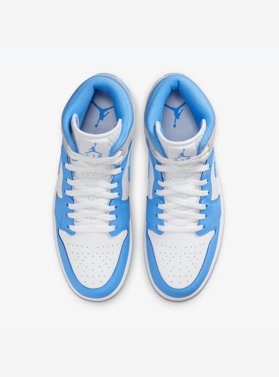 Air Jordan 1 Mid University Blue Grey