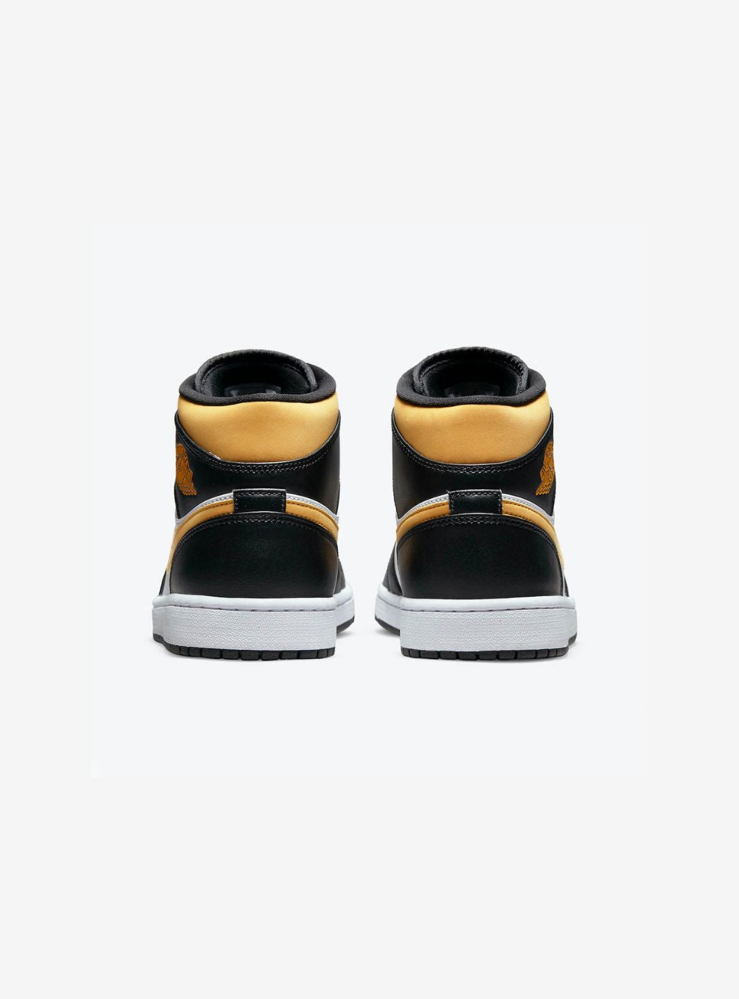 Air Jordan 1 Mid White Pollen Black