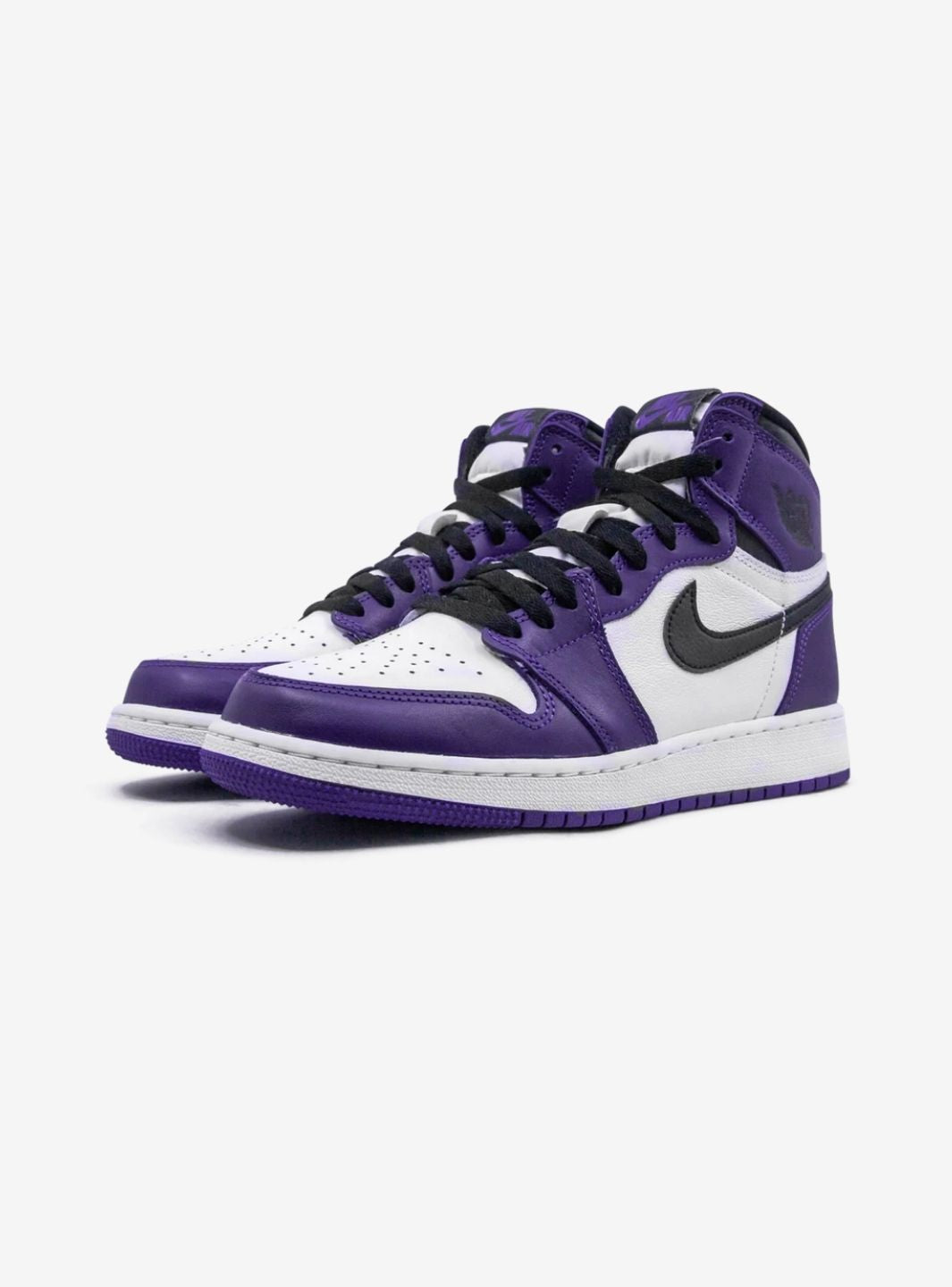 Air Jordan 1 Retro High Court Purple White (GS)
