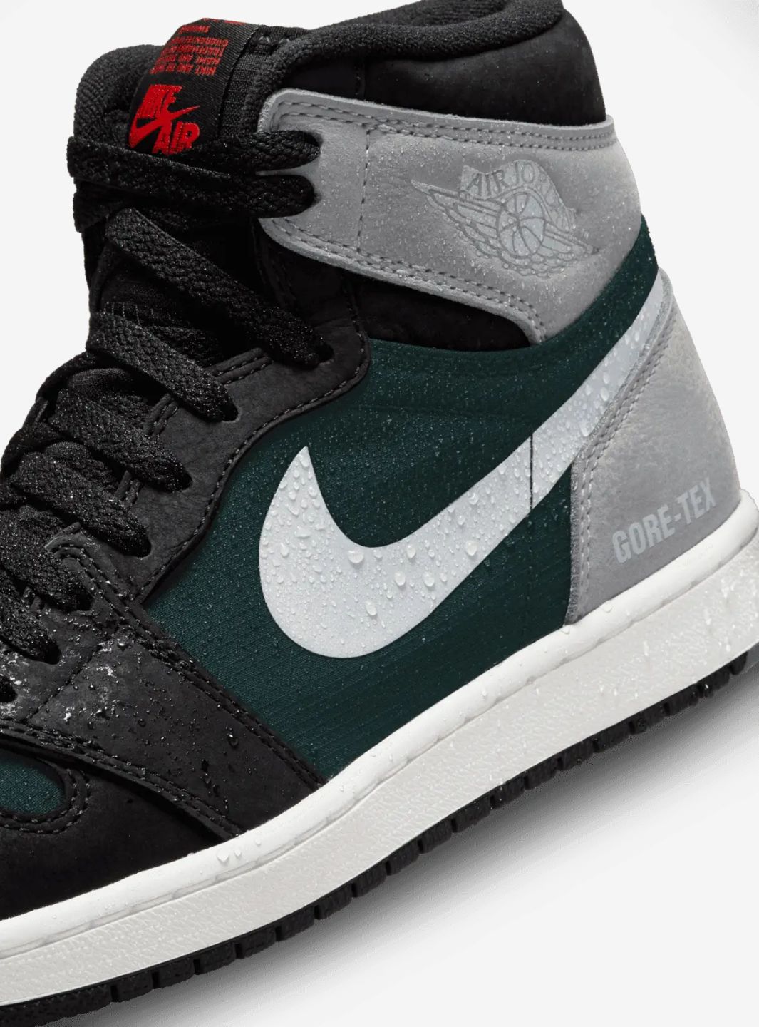 Air Jordan 1 Retro High Element Gore-Tex Black Particle Grey