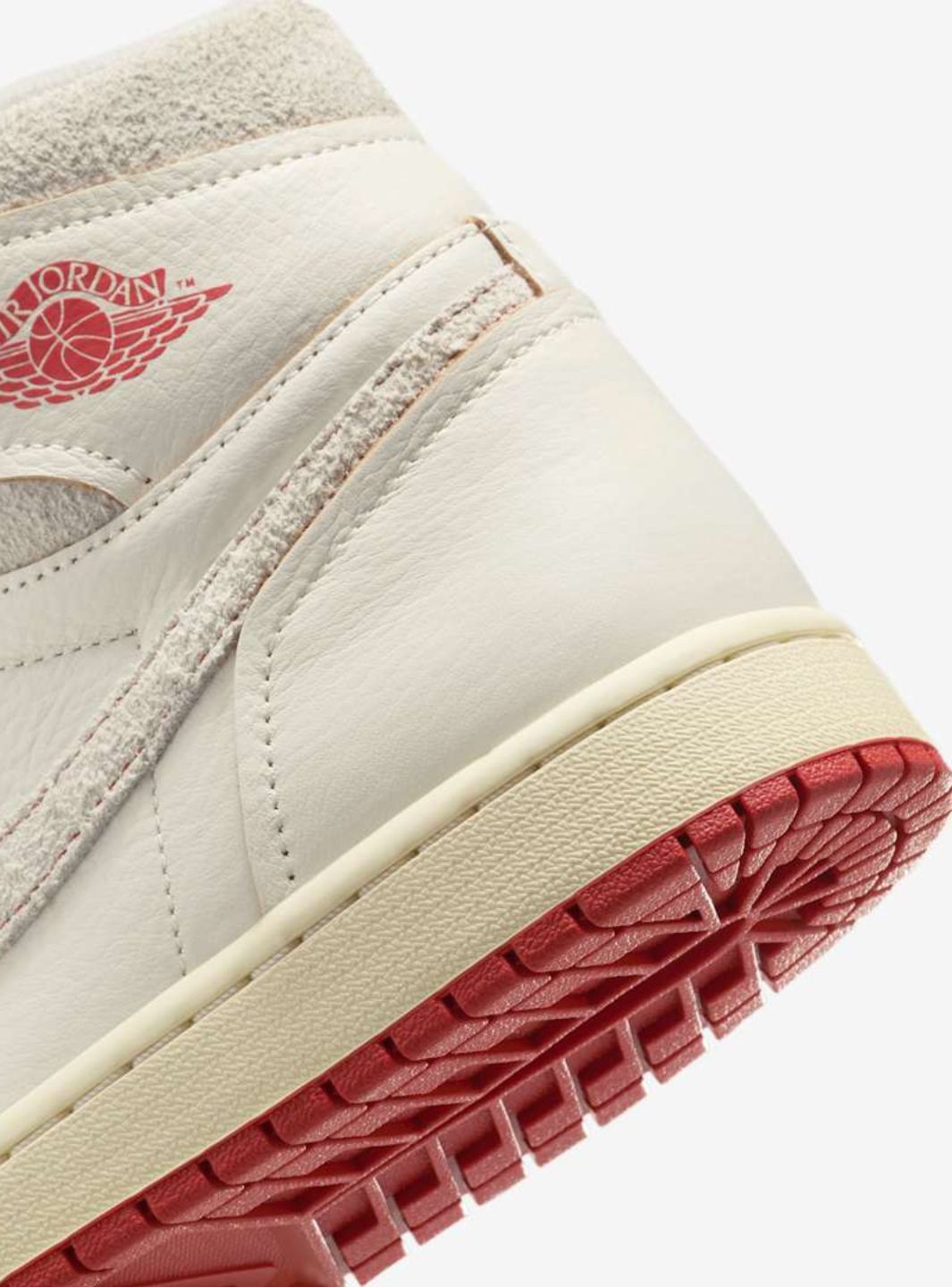 Air Jordan 1 Retro High Rare Air Sail Cinnabar