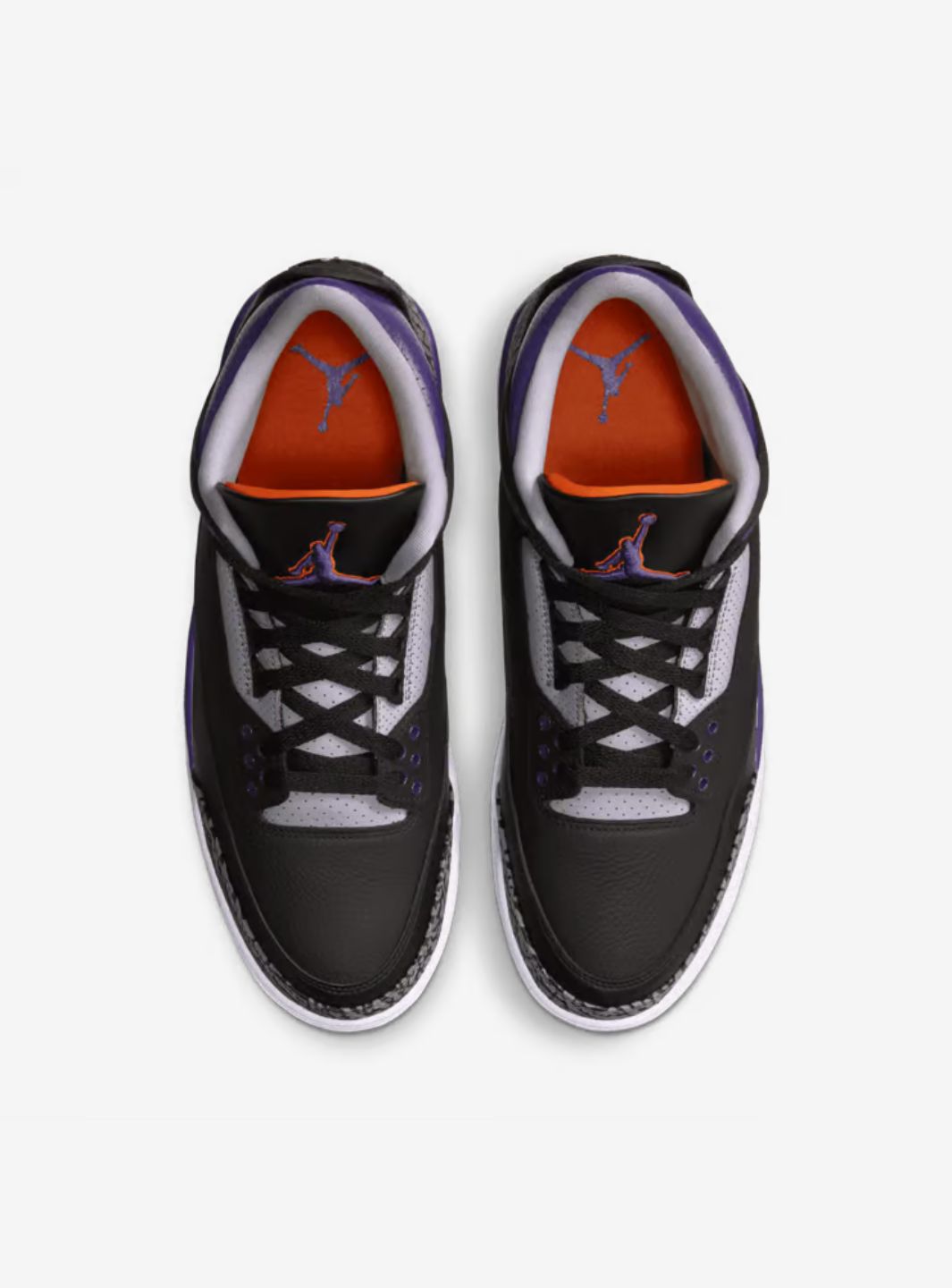 Air Jordan 3 Retro Black Court Purple