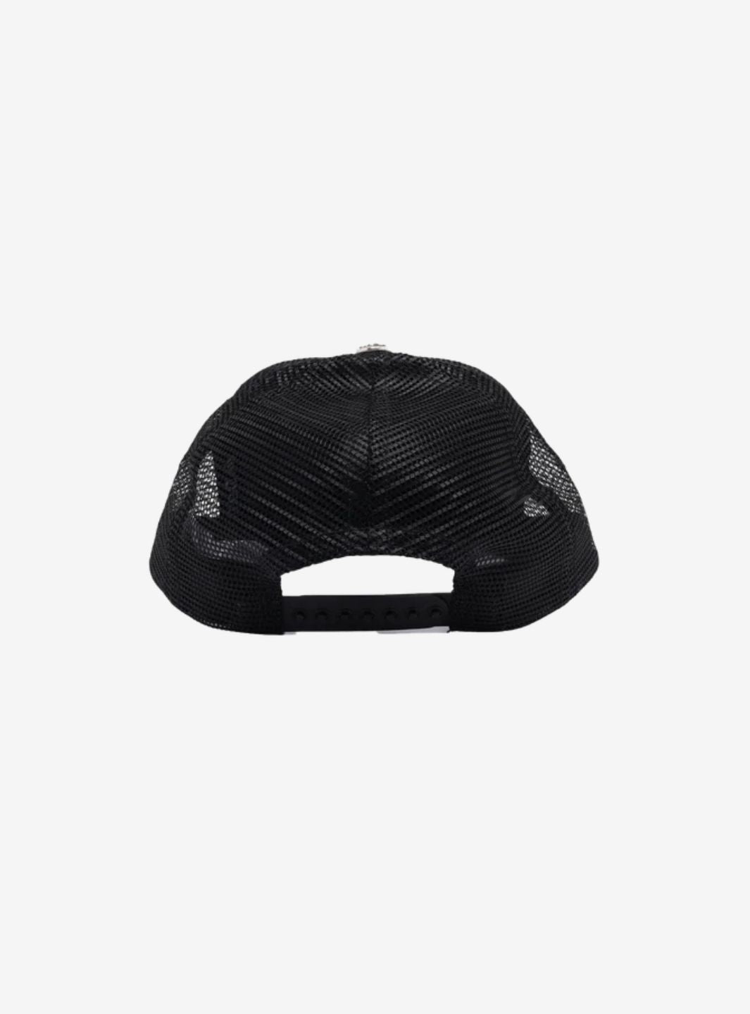 Chrome Hearts CH Hollywood Trucker Hat Black/Black