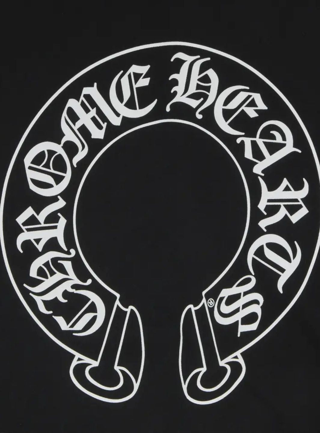 Chrome Hearts Horseshoe Crewneck Black