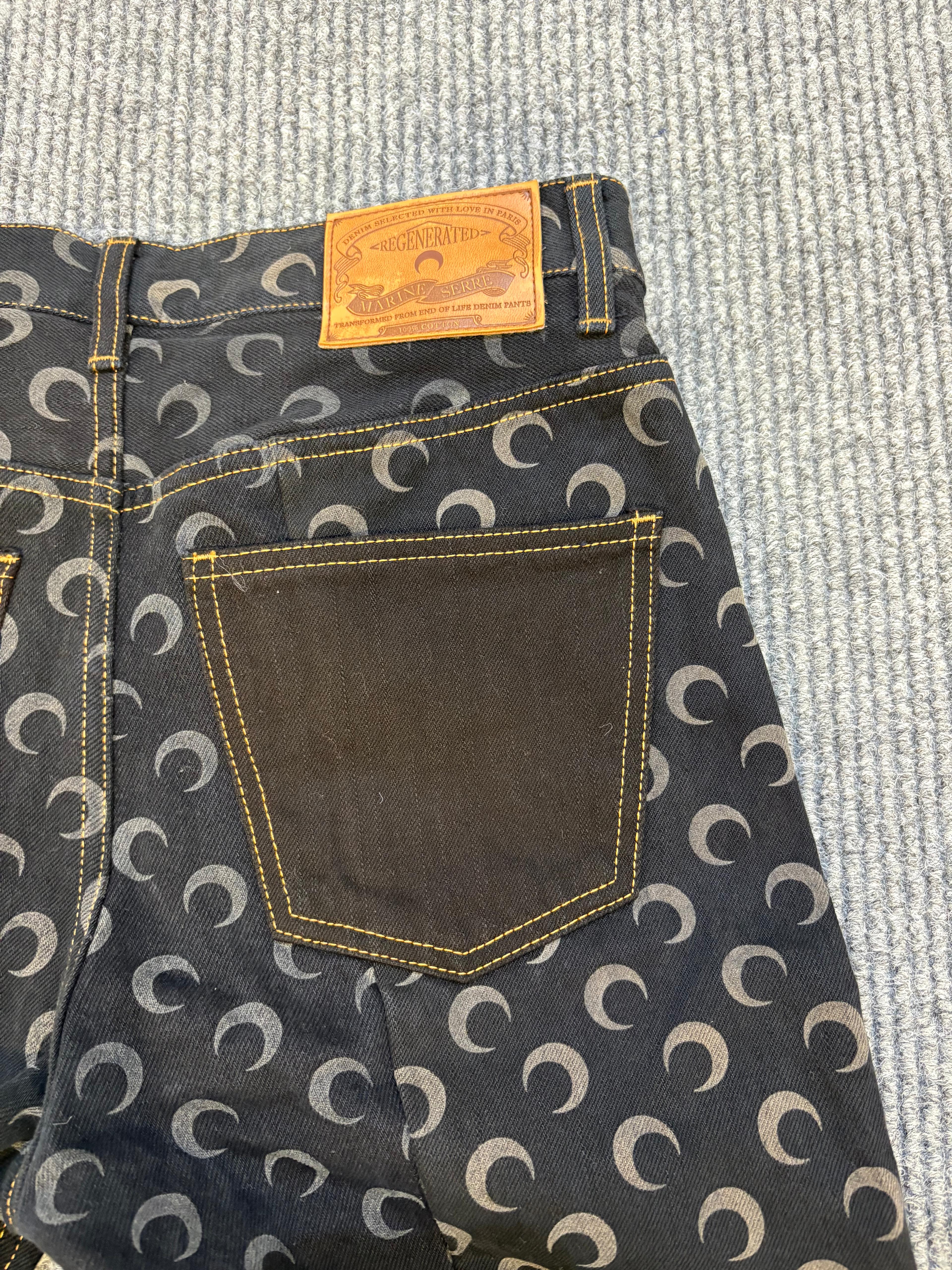 Marine Serre Denim Pants S