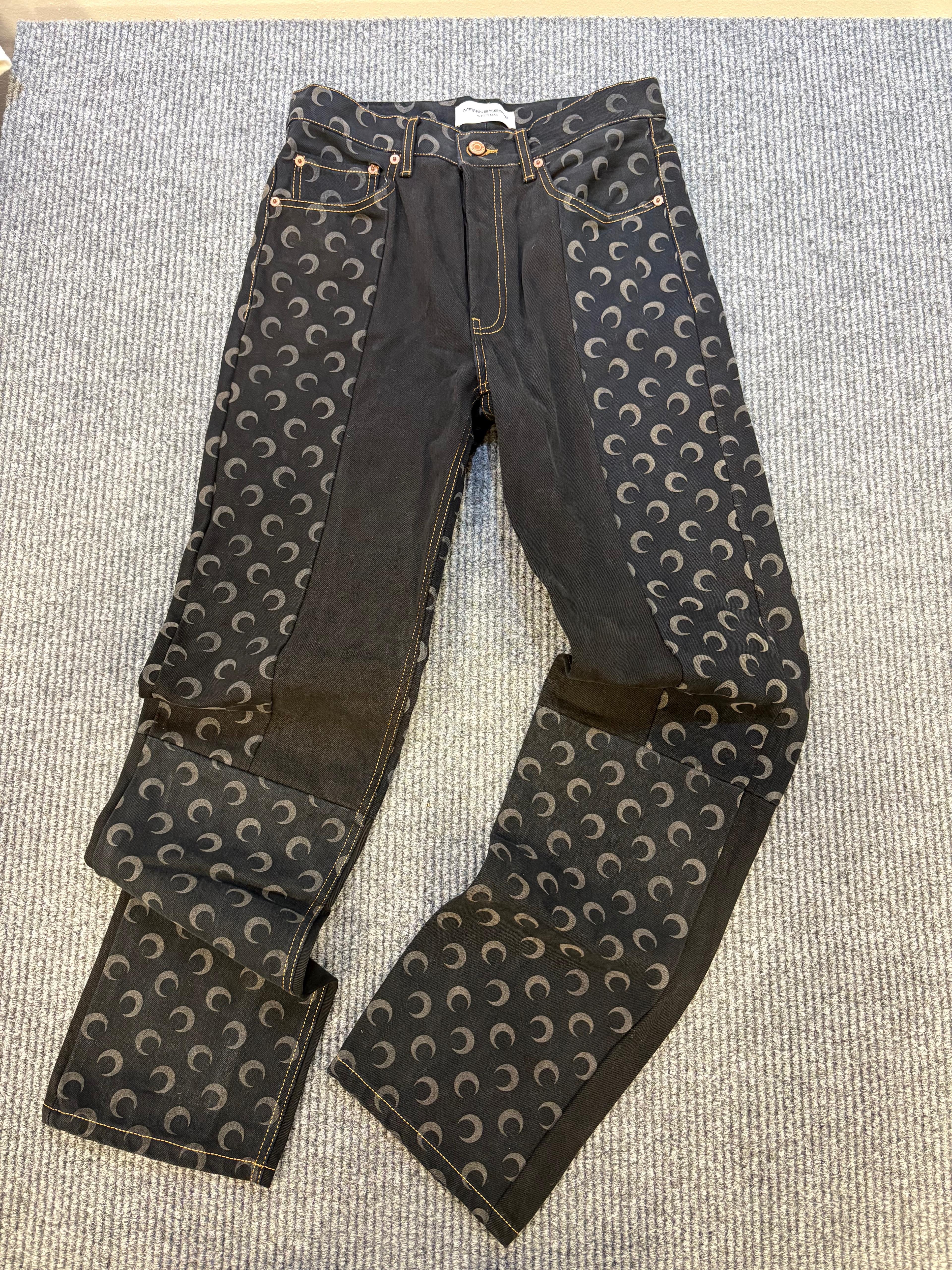 Marine Serre Denim Pants S