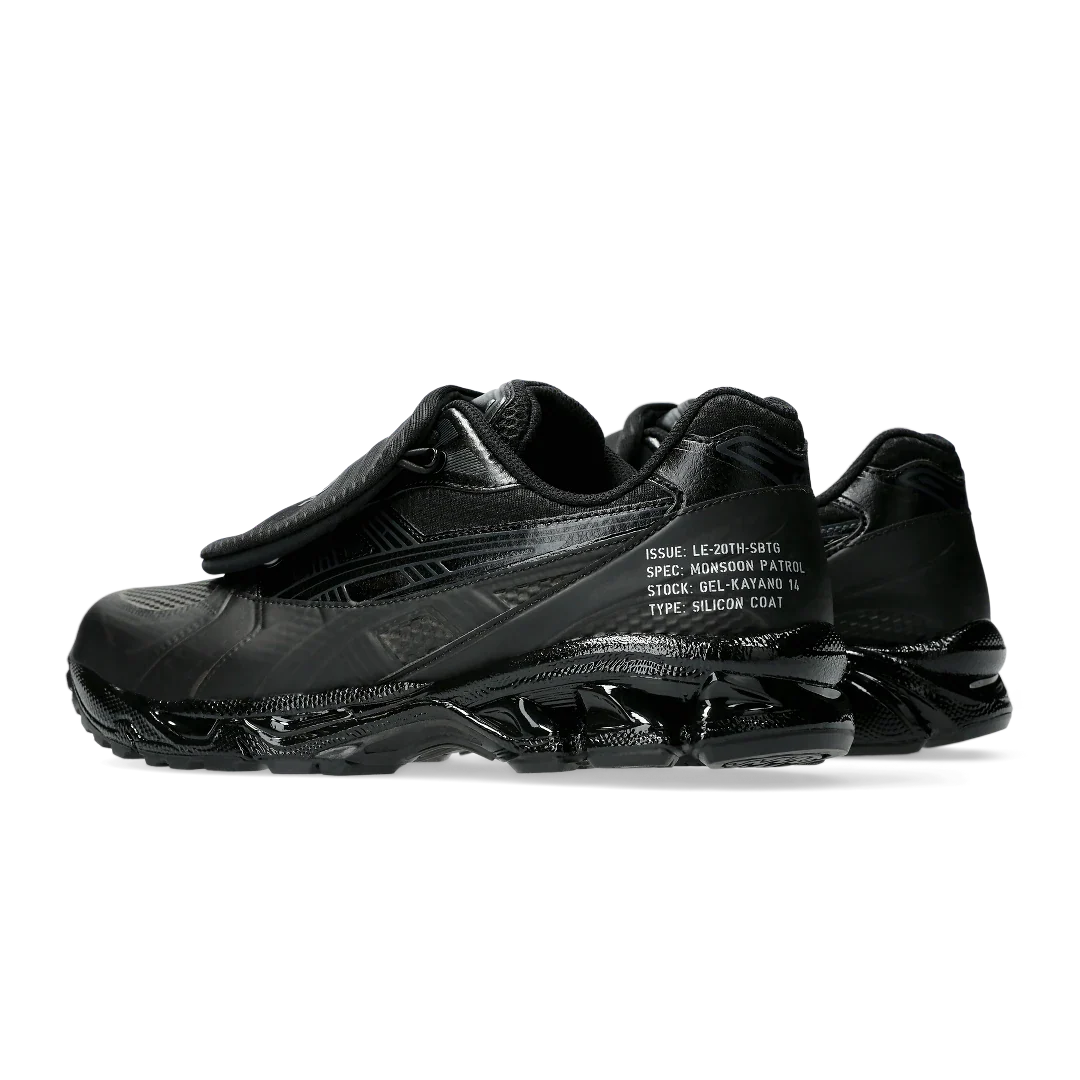 ASICS Gel-Kayano 14 SBTG x Limited Edt Monsoon Patrol Black