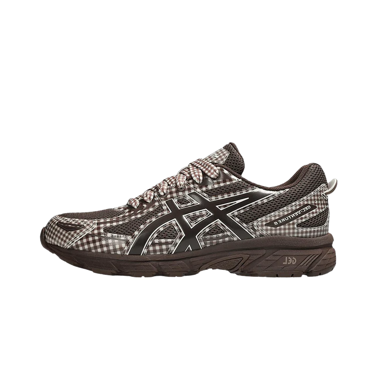 ASICS Gel-Venture 6 Story mfg. Reddish Brown Gingham