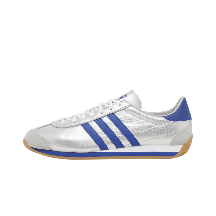 Adidas Country OG Matte Silver Bright Blue Cloud White