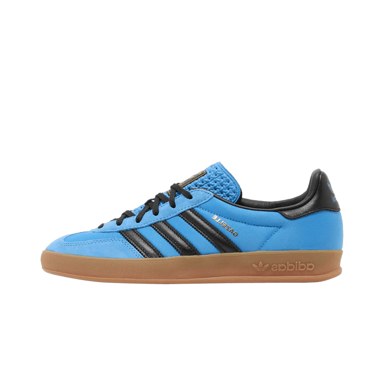 Adidas Gazelle Indoor Bright Blue Black Gum