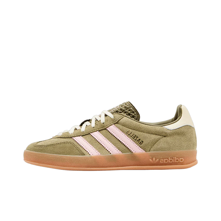 Adidas Gazelle Indoor Focus Olive Clear Pink