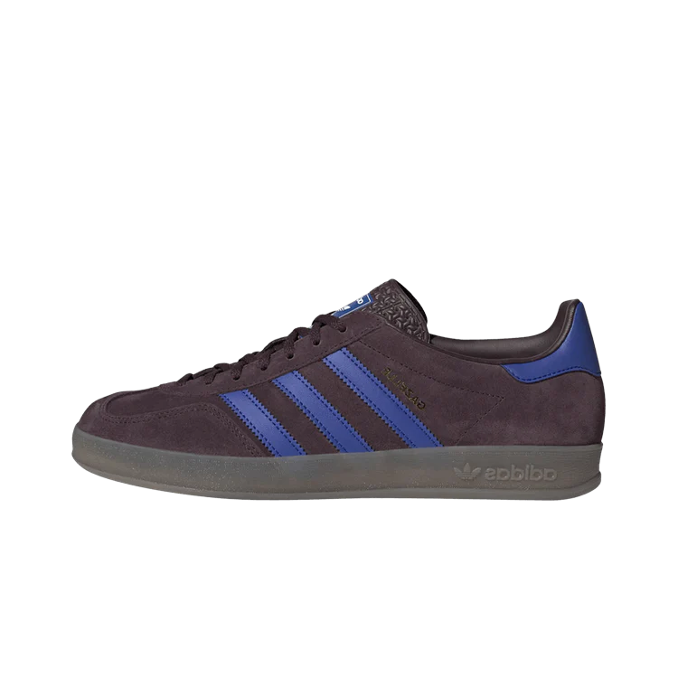 Adidas Gazelle Indoor Shadow Maroon Semi Lucid Blue