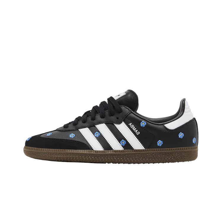 Adidas Samba Light Blue Floral Core Black