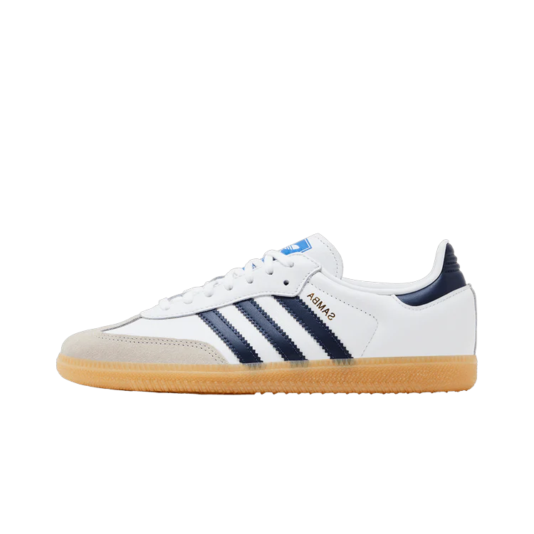 Adidas Samba OG Cloud White Collegiate Navy Gum