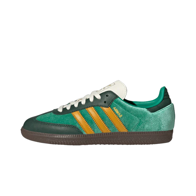 Adidas Samba OG Court Green Preloved Yellow