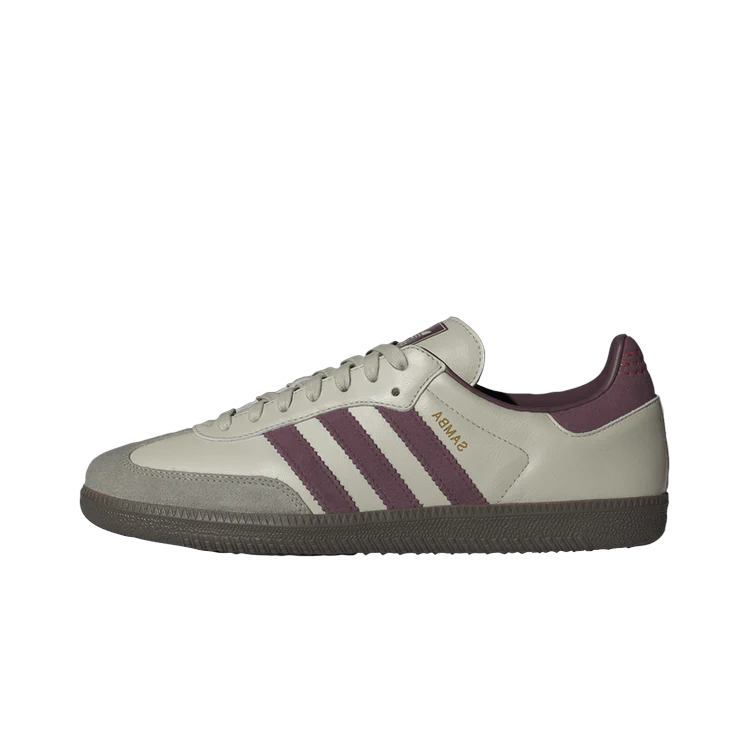 Adidas Samba OG Putty Grey Maroon