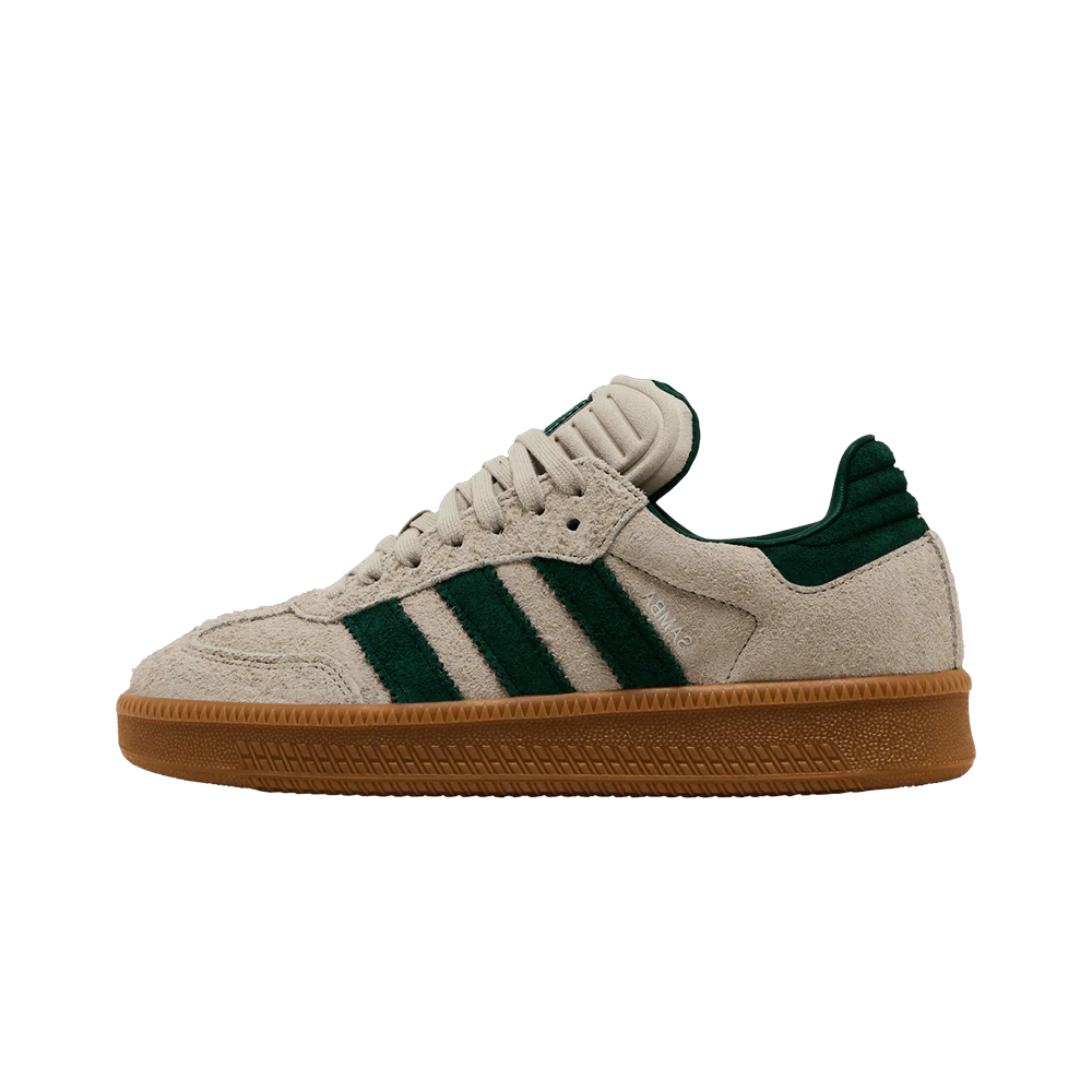 Adidas Samba XLG Putty Grey Collegiate Green