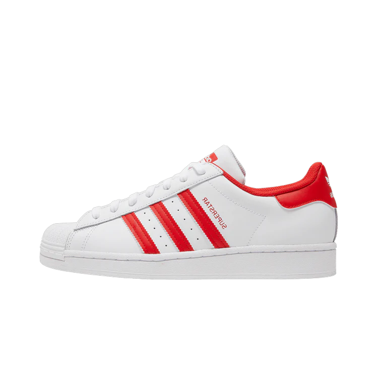 Adidas Superstar Cloud White Vivid Red