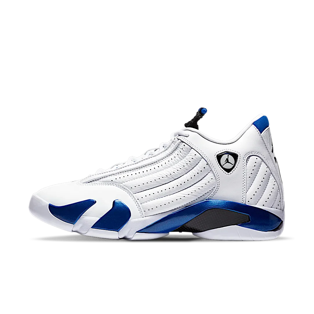 Air Jordan 14 Retro White Hyper Royal