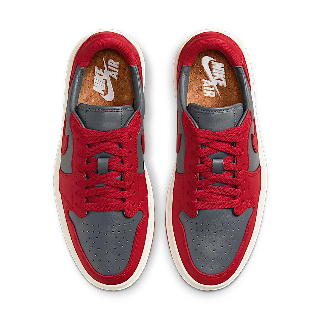 Air Jordan 1 Elevate Low Dark Grey Varsity Red