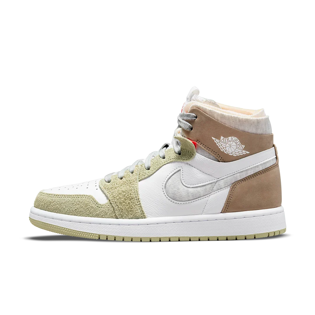 Air Jordan 1 High Zoom Air CMFT Olive Aura