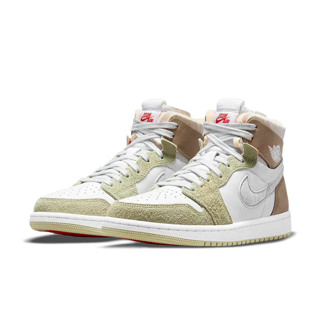 Air Jordan 1 High Zoom Air CMFT Olive Aura