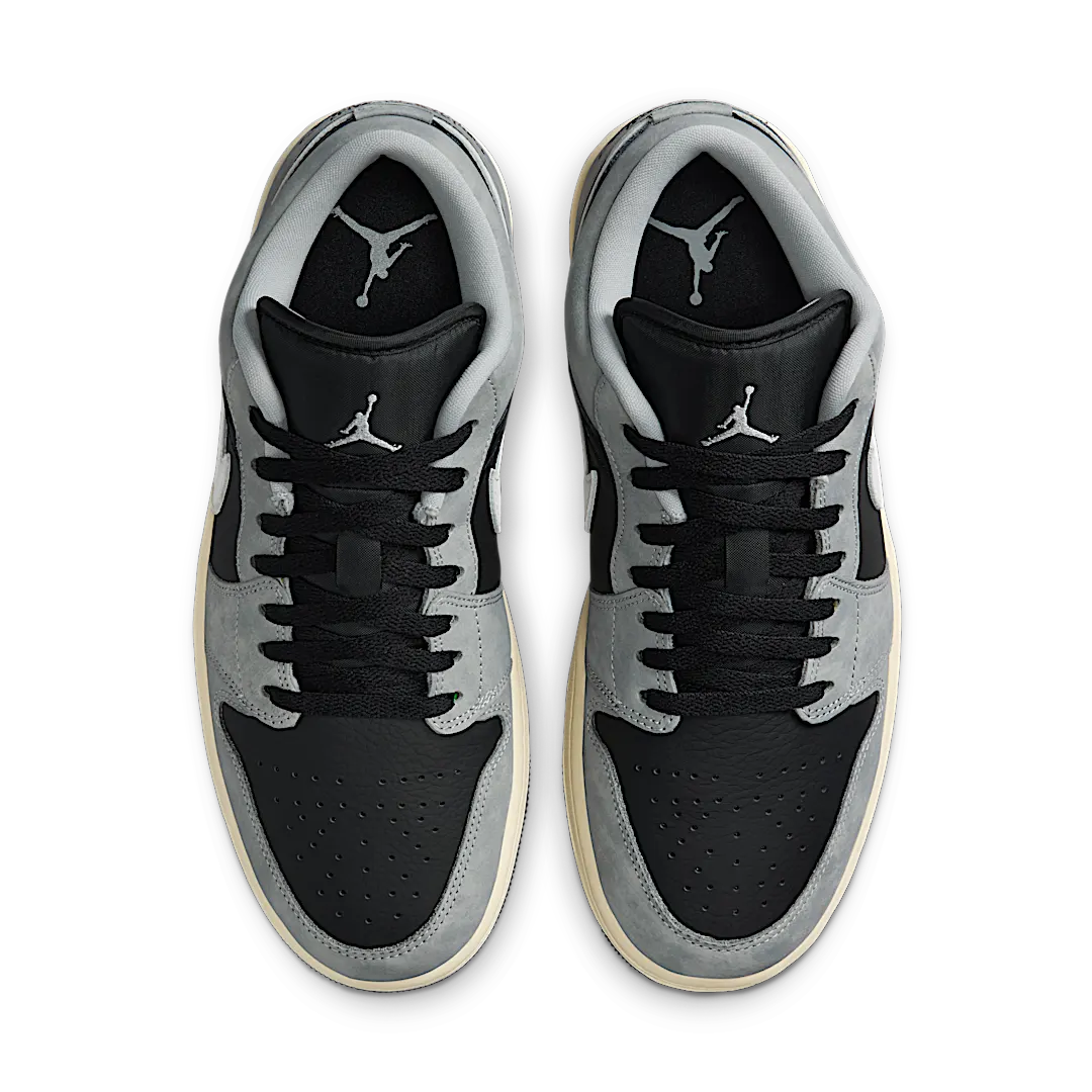 Air Jordan 1 Low Light Smoke Grey Off Noir