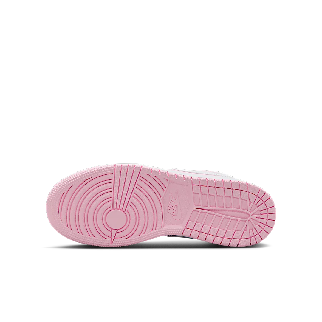 Air Jordan 1 Low Pink Foam Fire Red White
