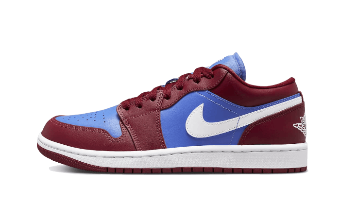 Air Jordan 1 Low Pomegranate Medium Blue