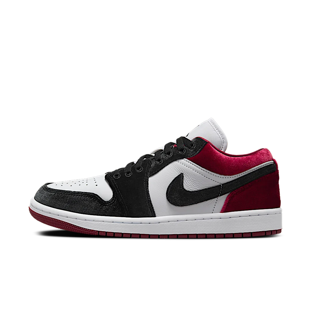 Air Jordan 1 Low SE Velvet Black Toe